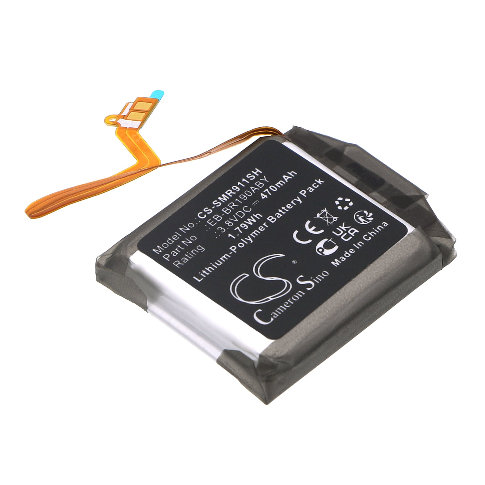 Li-Polymer, Wireless Headset Battery fits Samsung Galaxy Buds Pro, Galaxy Buds Pro Charging Case, 3.8V, 470mAh Wireless Headset Cameron Sino Technology Limited