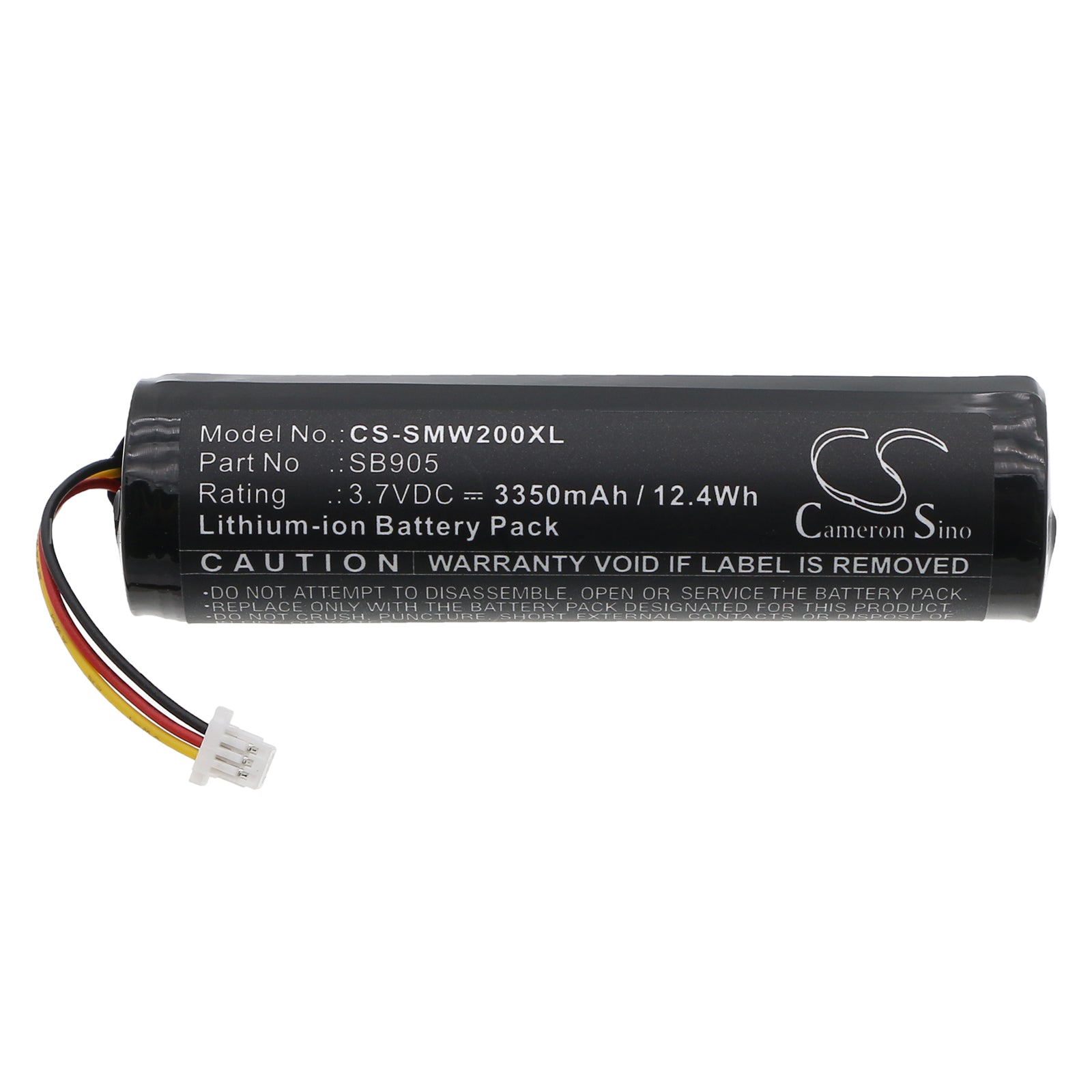 3.7V, Li-ion, 3350mAh, Battery fits Shure MXW Handheld Transmitter, MXW2 Handheld Transmitter, 12.4Wh Transmitters & Receiver Cameron Sino Technology Limited