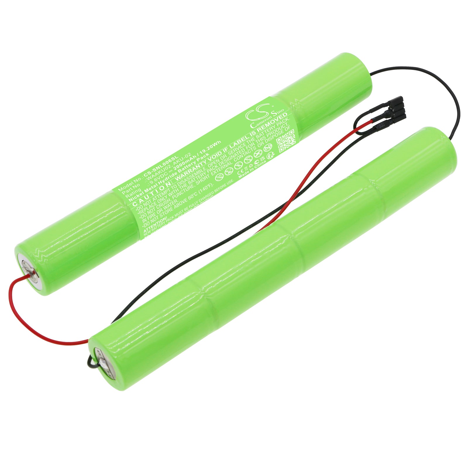 Ni-MH, Equipment, Survey, Test Battery fits Sonel Aku-02, Index Cat. Waaku02, 9.6V, 2000mAh Equipment, Survey, Test Cameron Sino Technology Limited