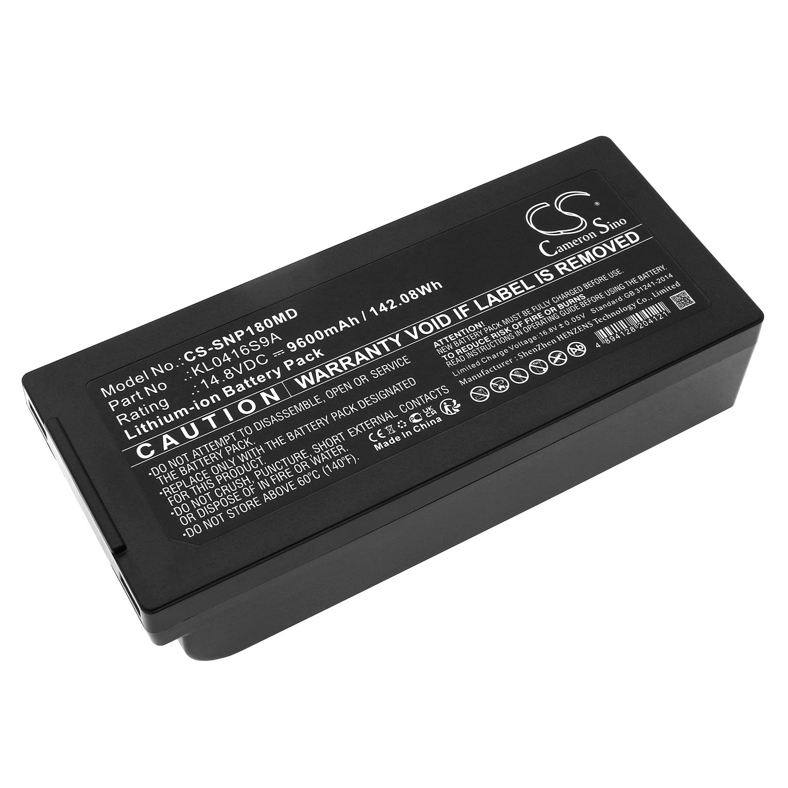 Li-ion, Medical Battery fits Sonoscape S7, S8 Exp, 14.8V, 9600mAh Medical Cameron Sino Technology Limited
