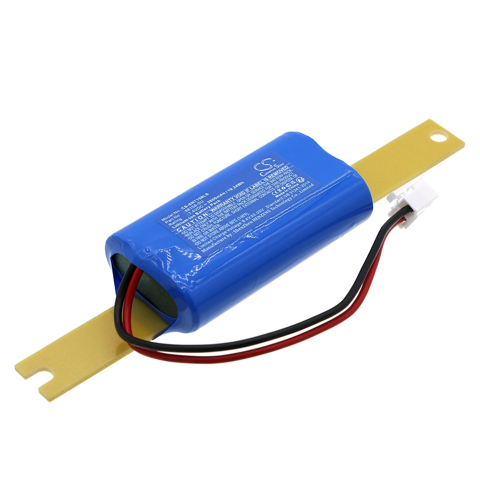 Li-ion, Emergency Lighting Battery fits Sunlite 88158-su, Led Fix Bb213 And Strip, 7.4V, 2600mAh Emergency Lighting Cameron Sino Technology Limited