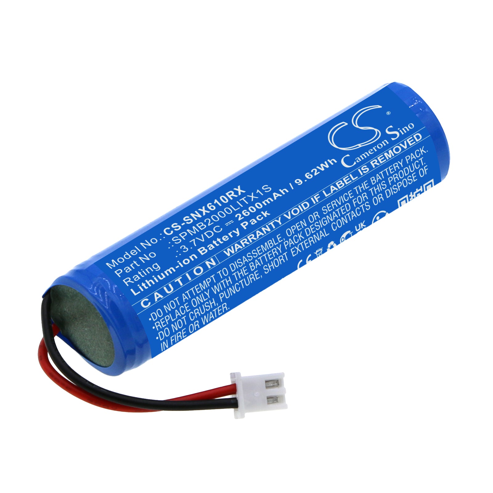 Li-ion, Remote Controller Battery fits Spektrum Transmitter Nx6, Transmitter Nx8, 3.7V, 2600mAh Remote Controller Cameron Sino Technology Limited