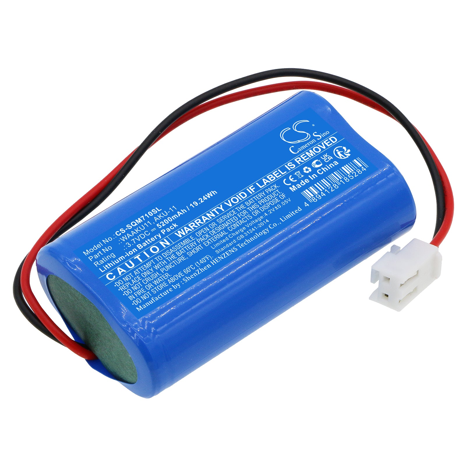 Li-ion, Equipment, Survey, Test Battery fits Sonel Pqm-700, Pqm-702, 3.7V, 5200mAh Equipment, Survey, Test Cameron Sino Technology Limited