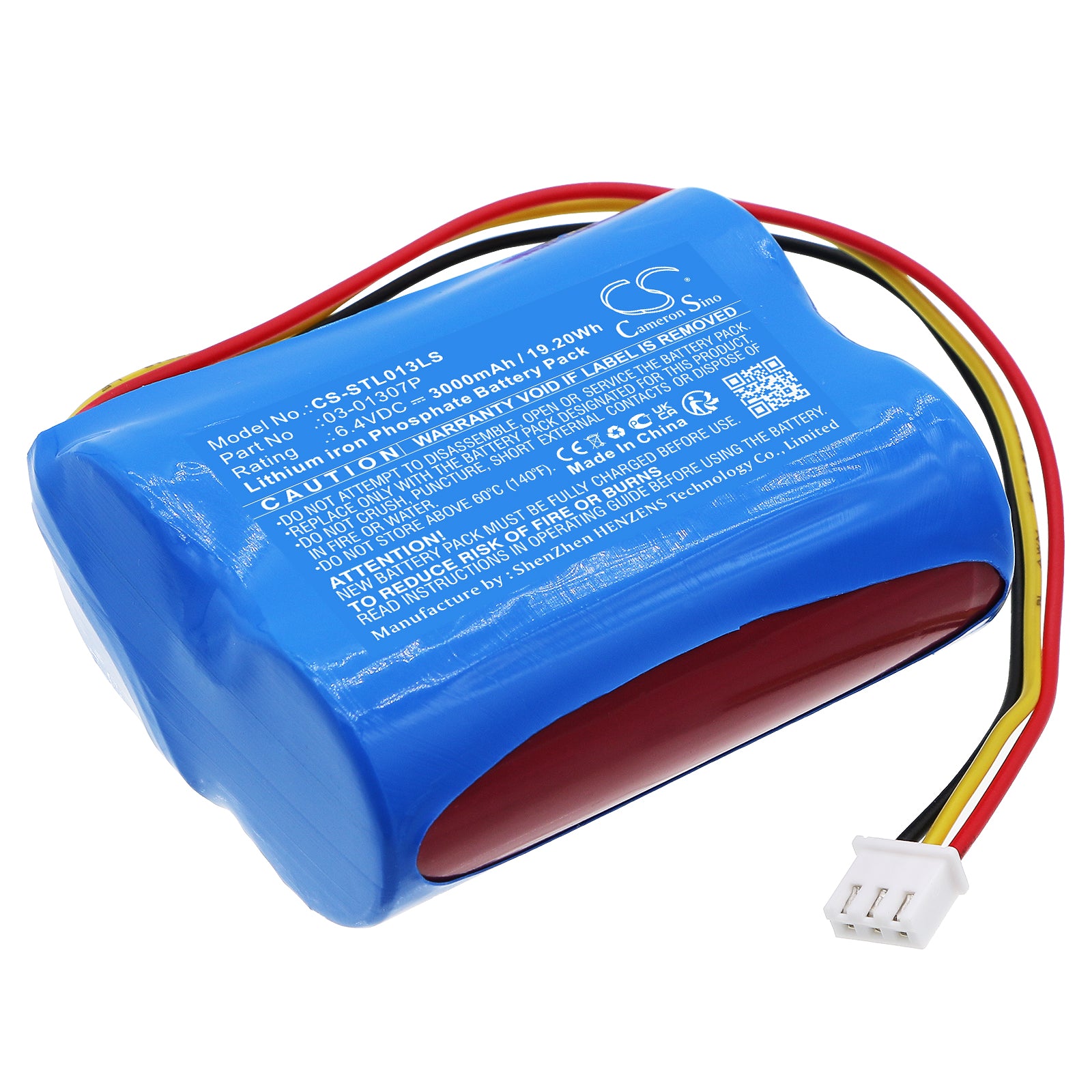 LiFePO4, Emergency Lighting Battery fits Stanilite Pejllxcm-1, Pejllxcm-2, 6.4V, 3000mAh Emergency Lighting Cameron Sino Technology Limited