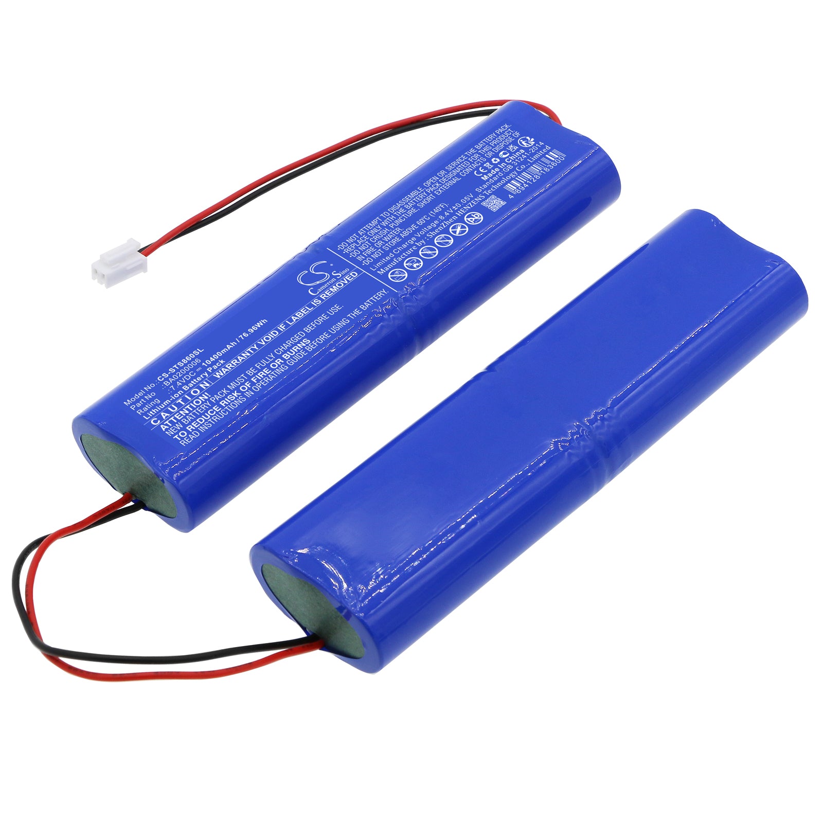 Li-ion, Equipment, Survey, Test Battery fits Southern S86 Gps, Southern S86 Gps, 7.4V, 10400mAh Equipment, Survey, Test Cameron Sino Technology Limited