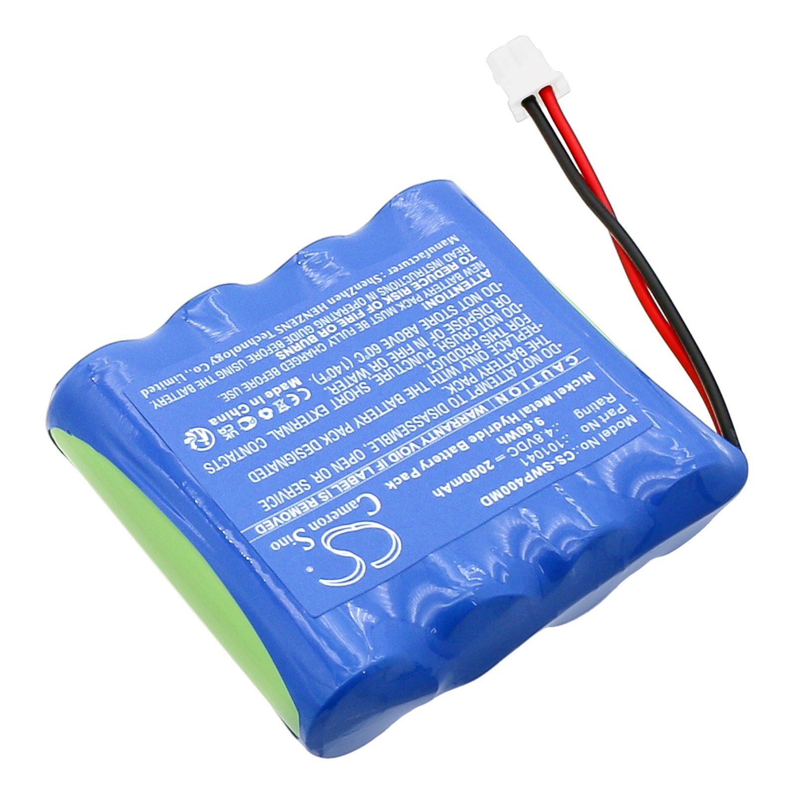Ni-MH, Medical Battery fits Schwa Eco+ Emp4, 4.8V, 2000mAh Medical Cameron Sino Technology Limited
