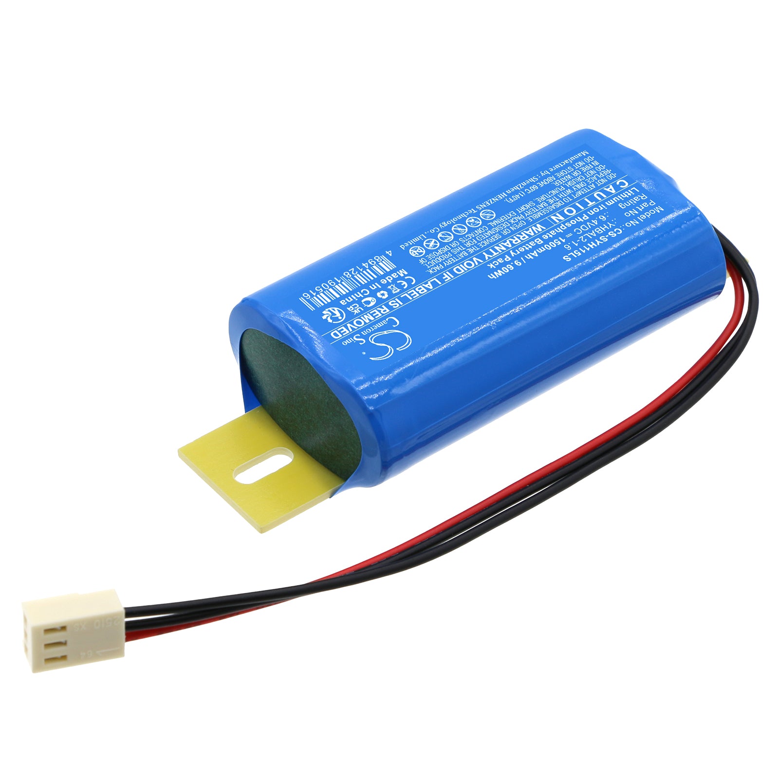 LiFePO4, Emergency Lighting Battery fits Streamer Yh11b-05wl, Yh11b-05wl-55, 6.4V, 1500mAh Emergency Lighting Cameron Sino Technology Limited