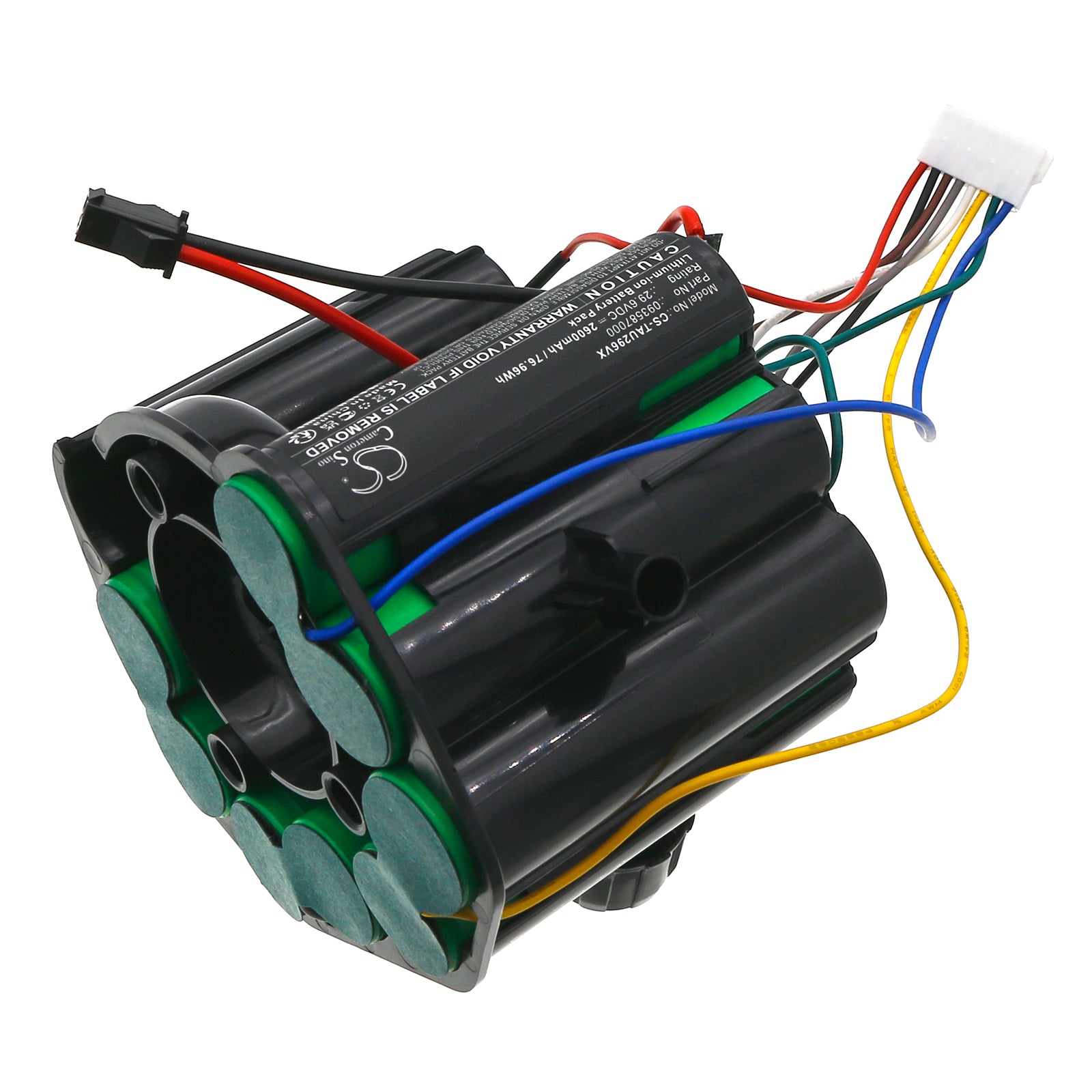29.6V, Li-ion, 2600mAh, Battery fits Taurus 948178, Crossback 29.6, 76.96Wh Vacuum Cameron Sino Technology Limited