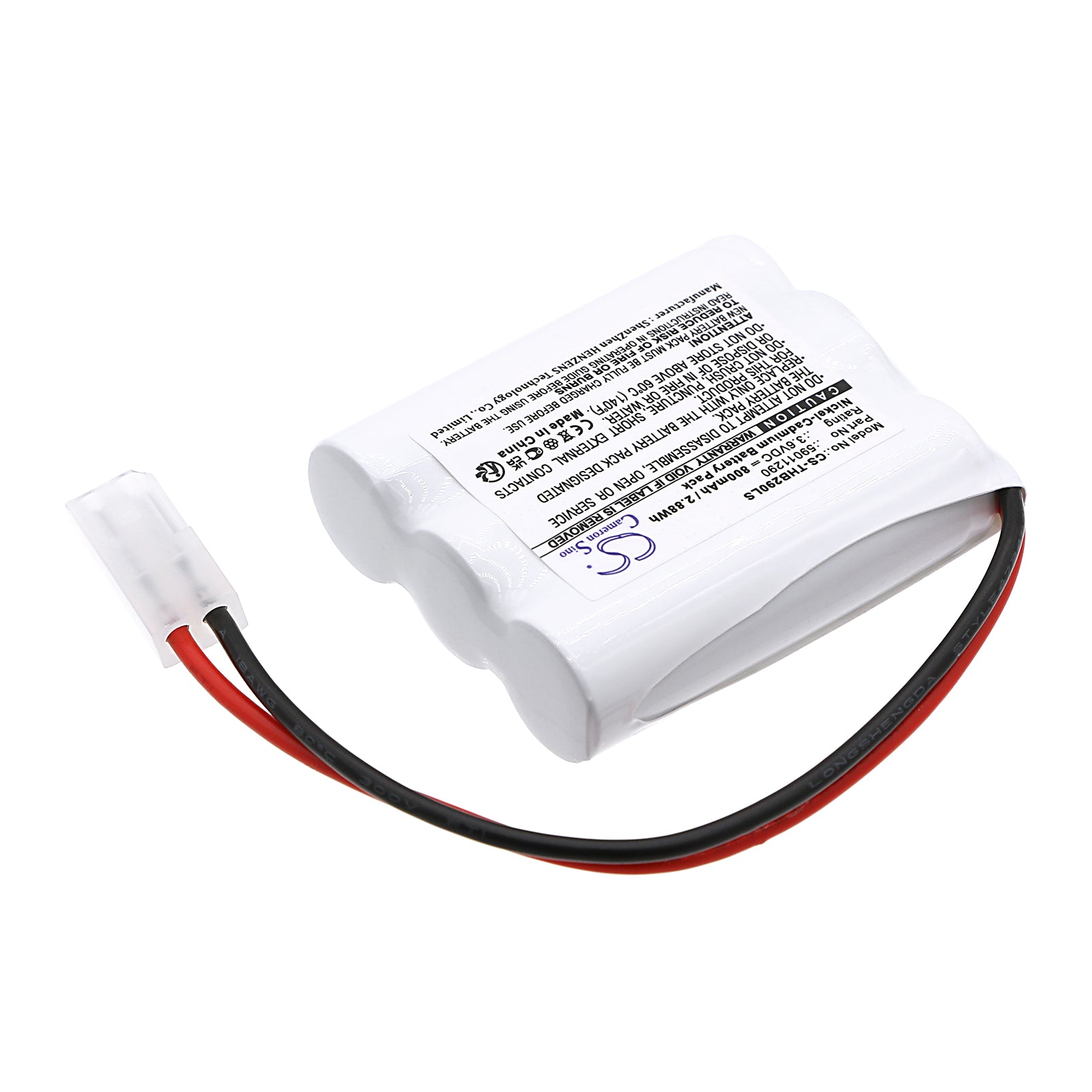 Ni-CD, Emergency Lighting Battery fits Thorn Voyager Blade 2 E3, Blade 2 E3d, 3.6V, 800mAh Emergency Lighting Cameron Sino Technology Limited