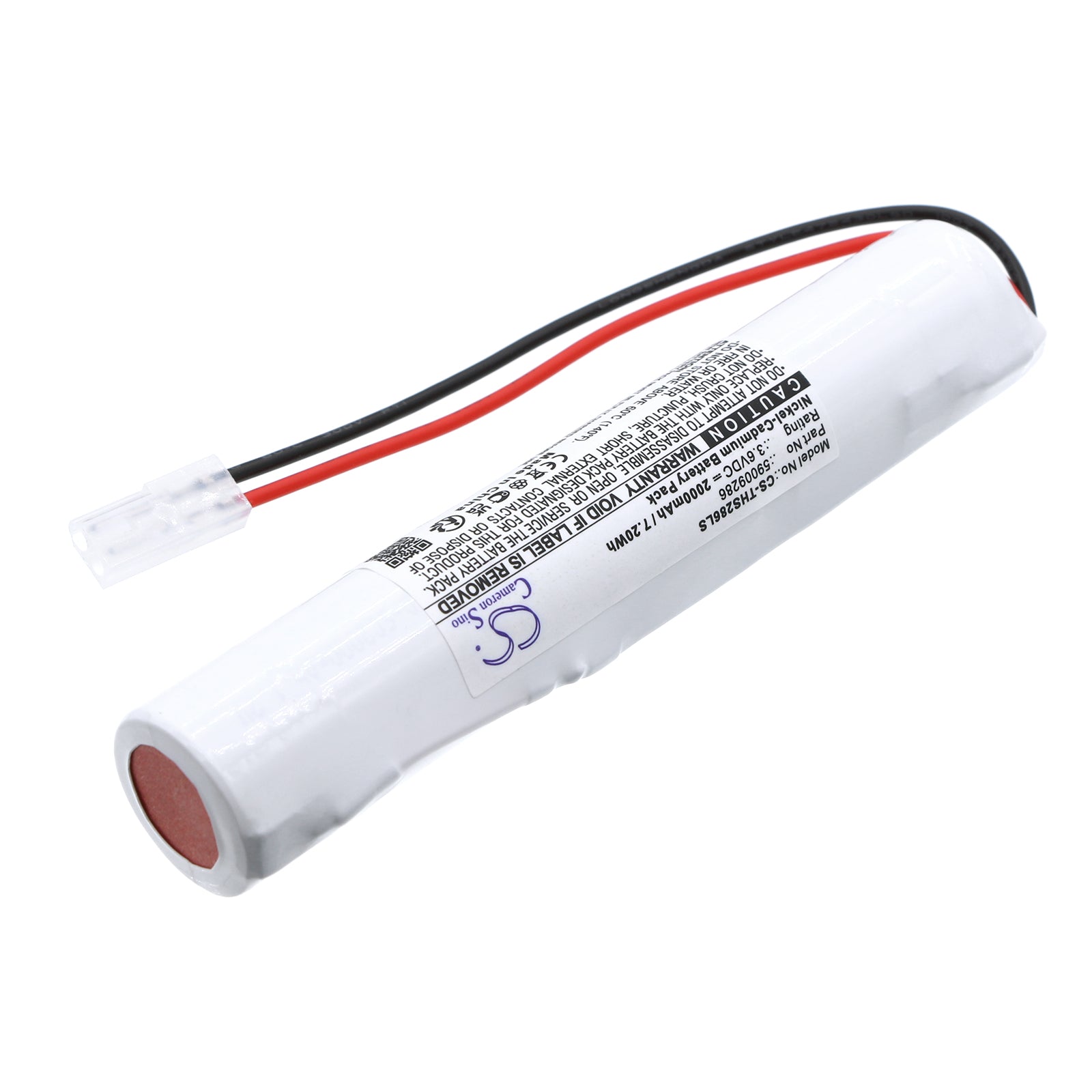 Ni-CD, Emergency Lighting Battery fits Thorn Voyager Solid E3, Solid E3t, 3.6V, 2000mAh Emergency Lighting Cameron Sino Technology Limited