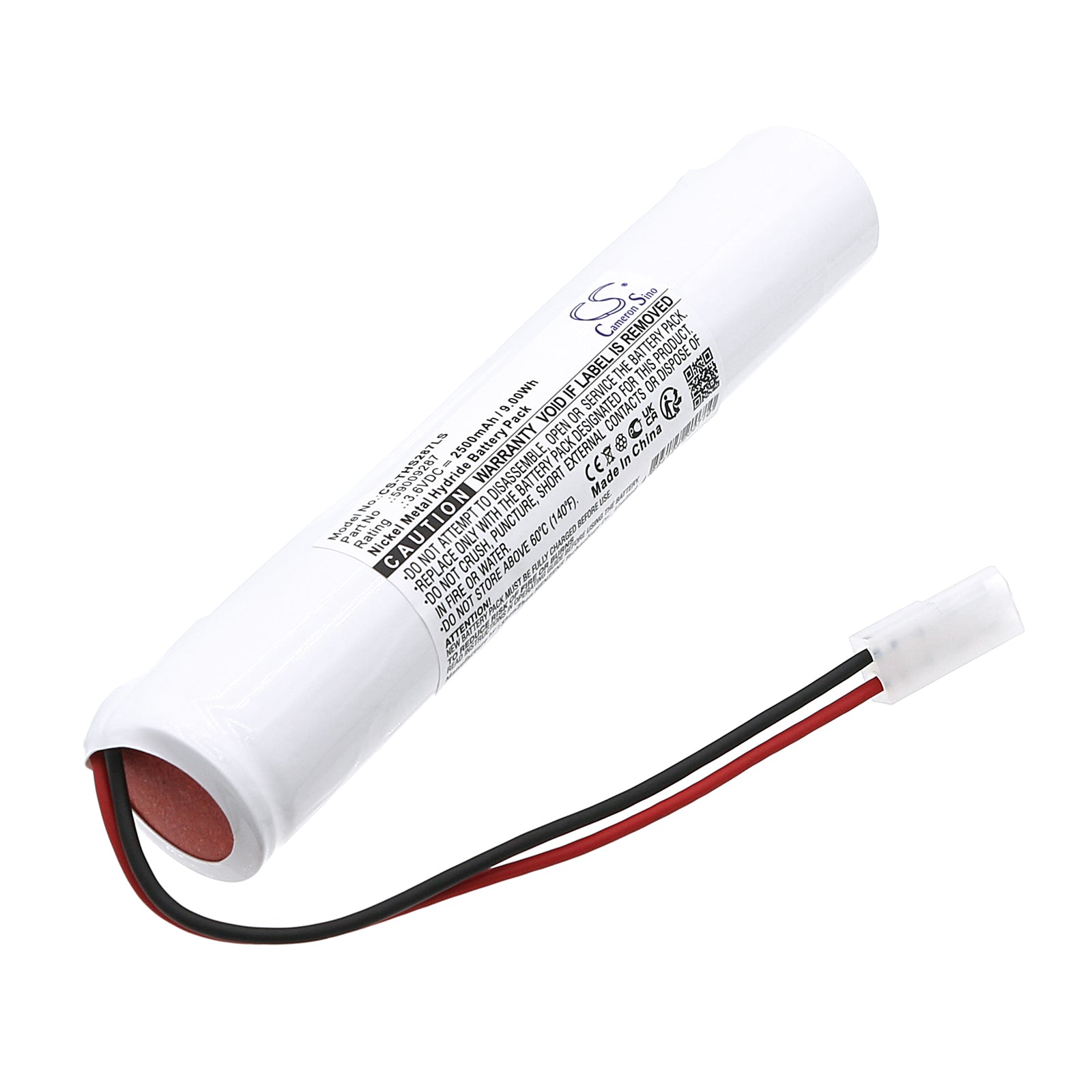 Ni-MH, Emergency Lighting Battery fits Thorn Voyager Solid E3d, 3.6V, 2500mAh Emergency Lighting Cameron Sino Technology Limited