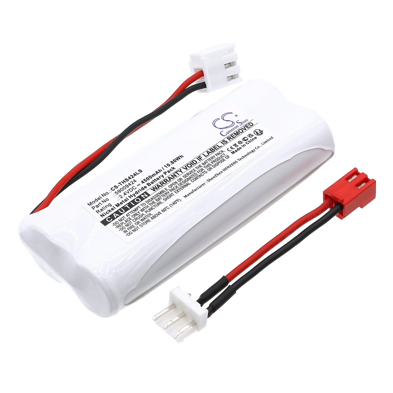 Ni-MH, Emergency Lighting Battery fits Thorn Voyager Star La 2 Sbs Con3 75, 2.4V, 4500mAh Emergency Lighting Cameron Sino Technology Limited