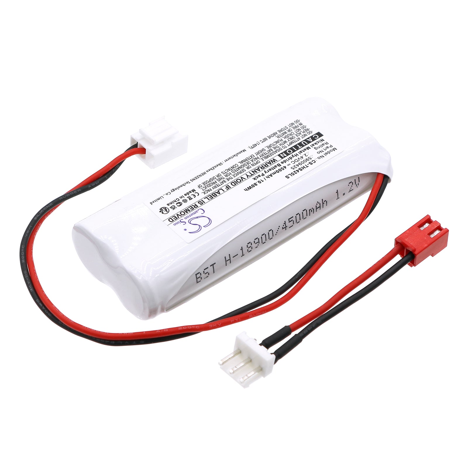 Ni-MH, Emergency Lighting Battery fits Thorn Voyager Star La 2 Sbs Con3 200, 2.4V, 4500mAh Emergency Lighting Cameron Sino Technology Limited