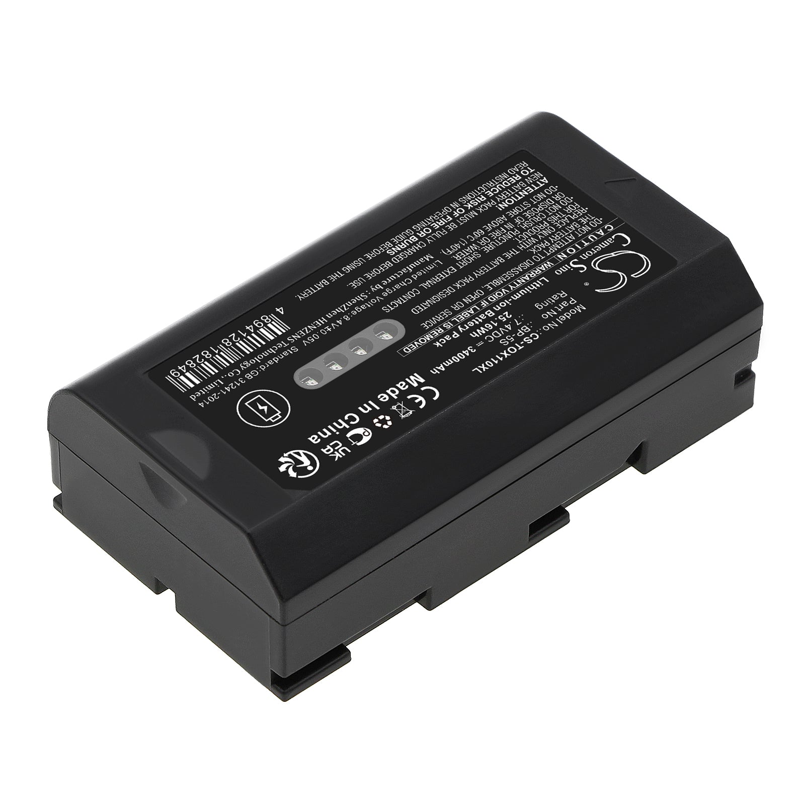Li-ion, Equipment, Survey, Test Battery fits Qianxun Q600 Gnss, South X11 Data Controller, 7.4V, 3400mAh Equipment, Survey, Test Cameron Sino Technology Limited