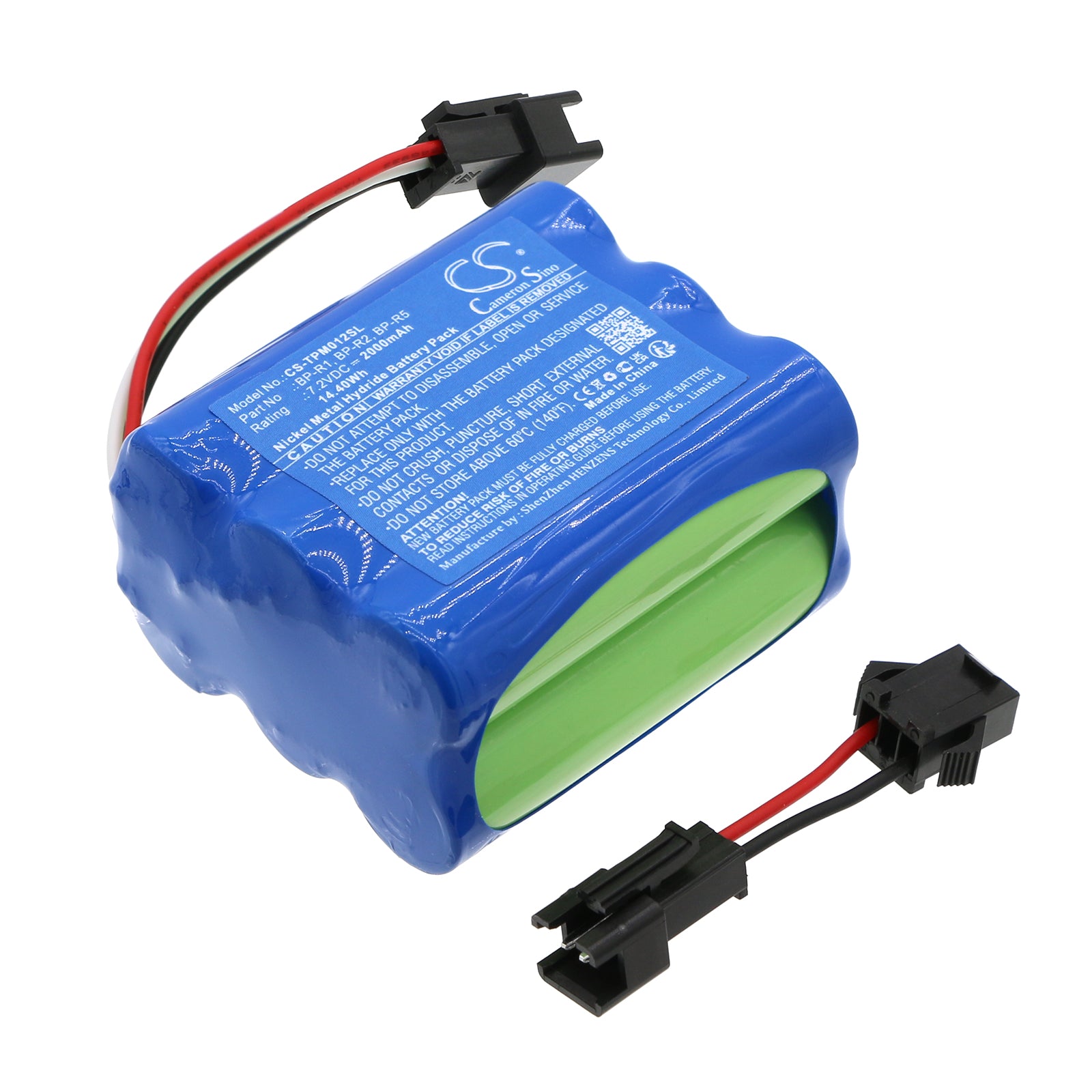 Ni-MH, DAB Digital Battery fits Teac R1, R-1, 7.2V, 2000mAh DAB Digital Cameron Sino Technology Limited
