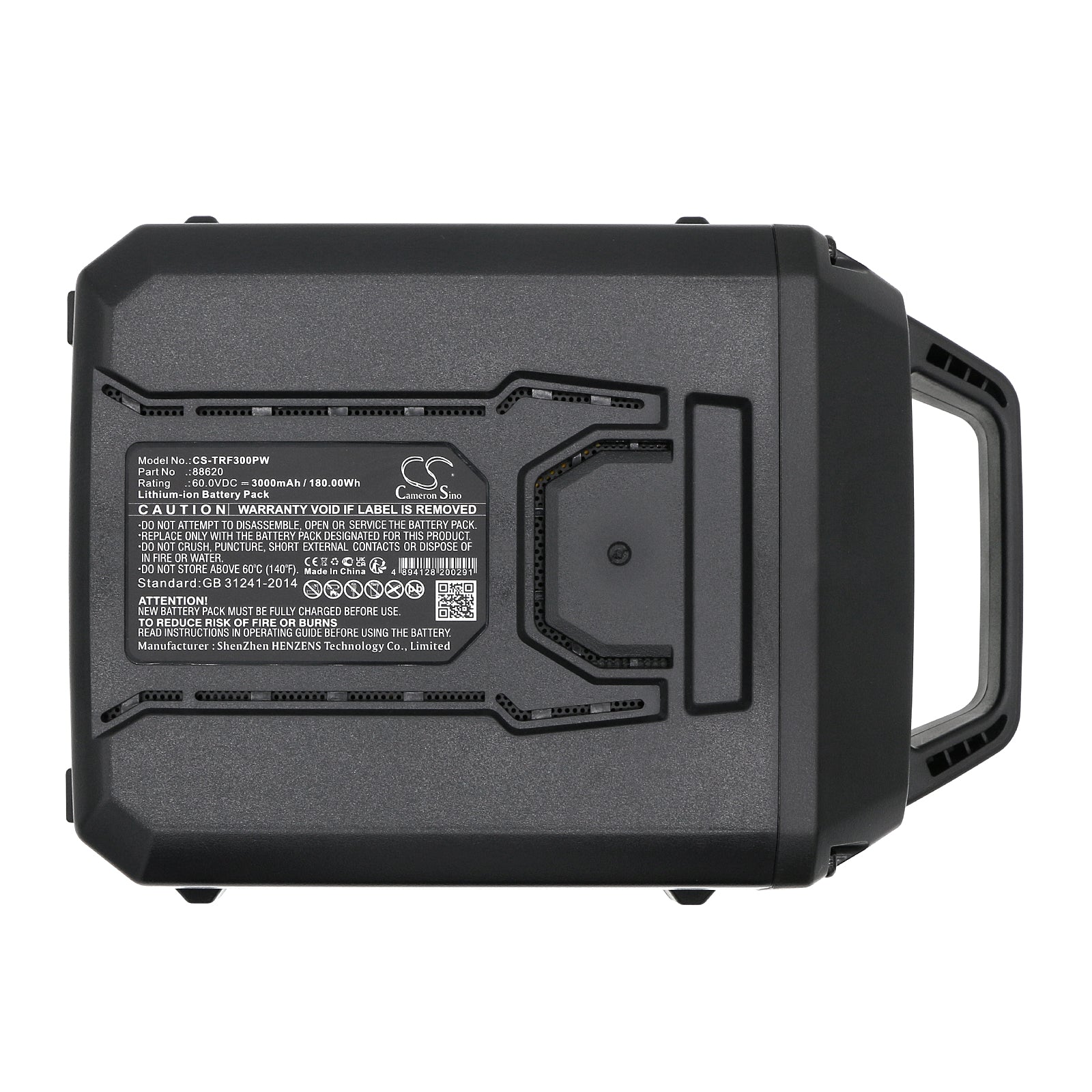 Li-ion, Lawn Mowers Battery fits Toro 120 Mph Brushless Leaf Blower, 16 In. (40.6 Cm) Brushless Cha, 60.0V, 3000mAh Lawn Mowers Cameron Sino Technology Limited