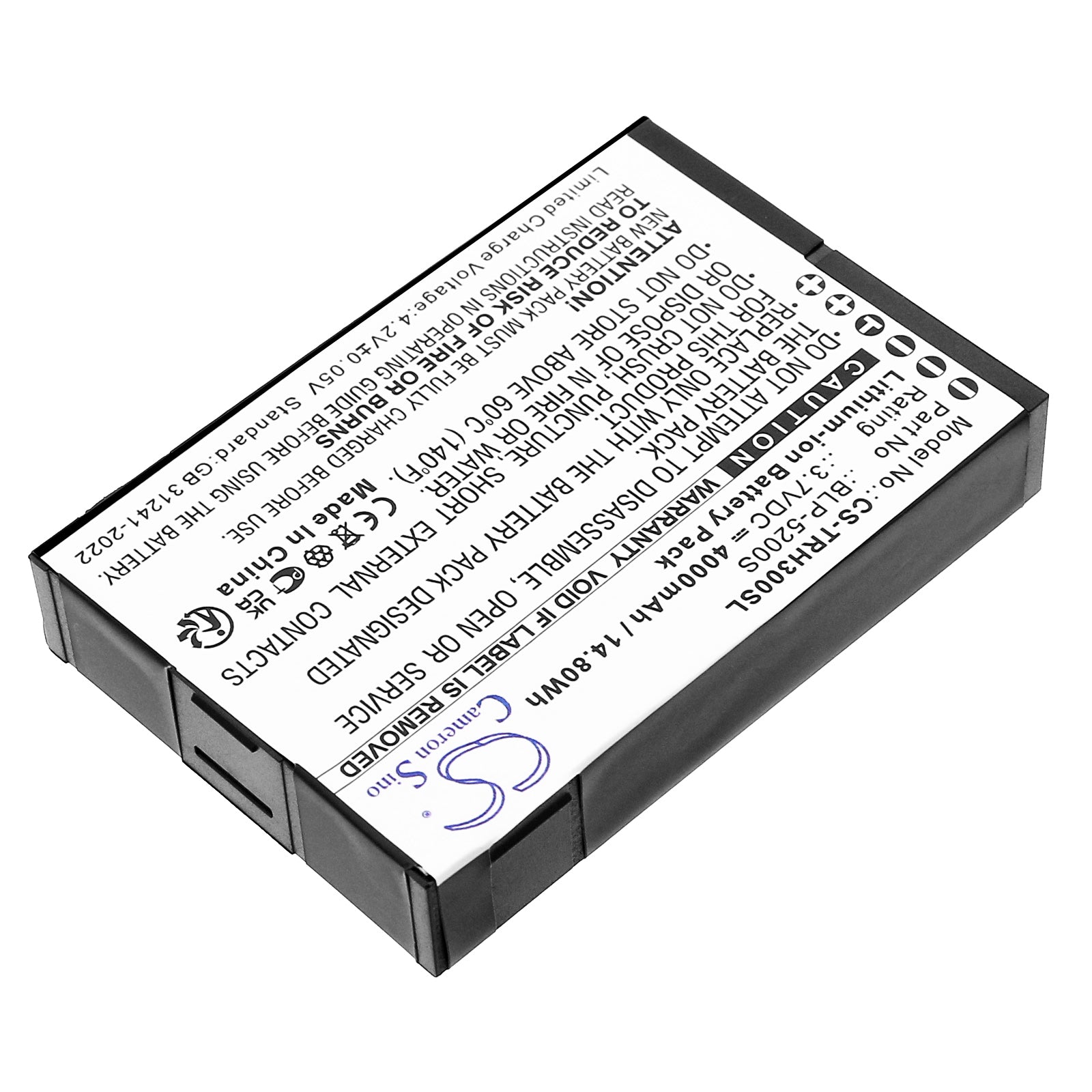 3.7V, Li-ion, 4000mAh, Battery fits Hi-Target ihand 30 data controller, 14.8Wh Equipment, Survey, Test Cameron Sino Technology Limited