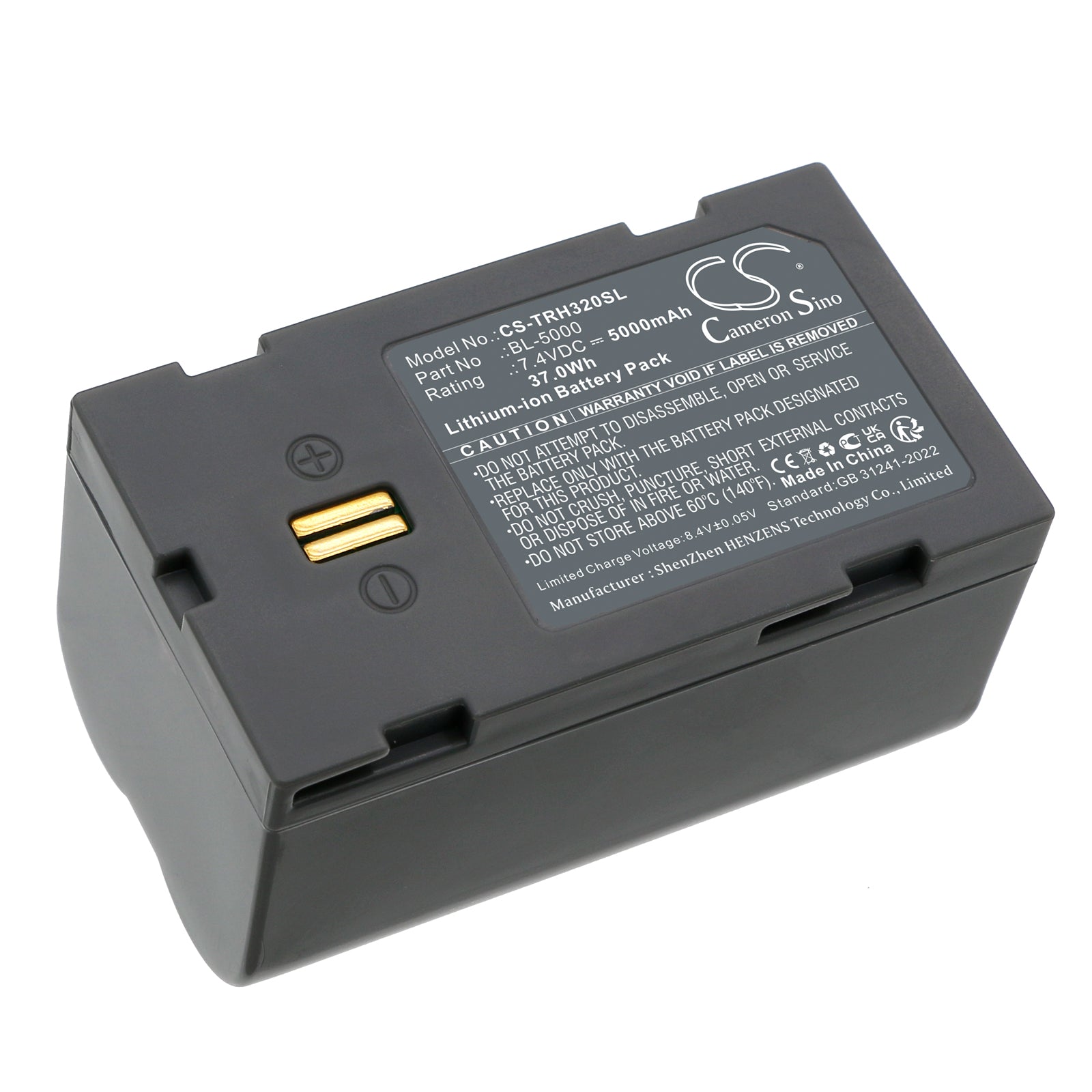 7.4V, Li-ion, 5000mAh, Battery fits Hi-Target F61, F66, 37Wh Equipment, Survey, Test Cameron Sino Technology Limited