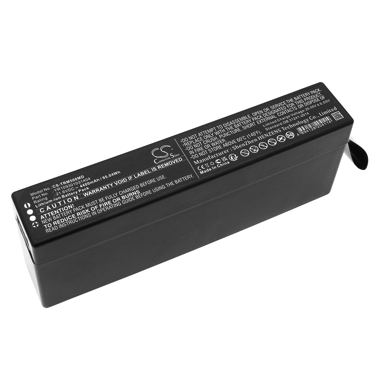 Li-ion, Medical Battery fits Air Liquide Monnal T50, Mt50, 21.6V, 4400mAh Medical Cameron Sino Technology Limited