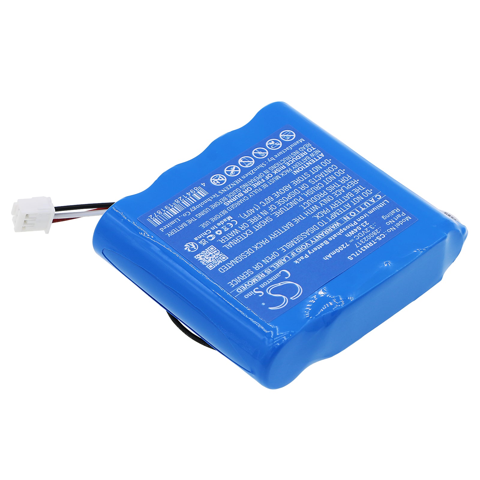 LiFePO4, Emergency Lighting Battery fits Tridonic 28002317, 3.2V, 7200mAh Emergency Lighting Cameron Sino Technology Limited
