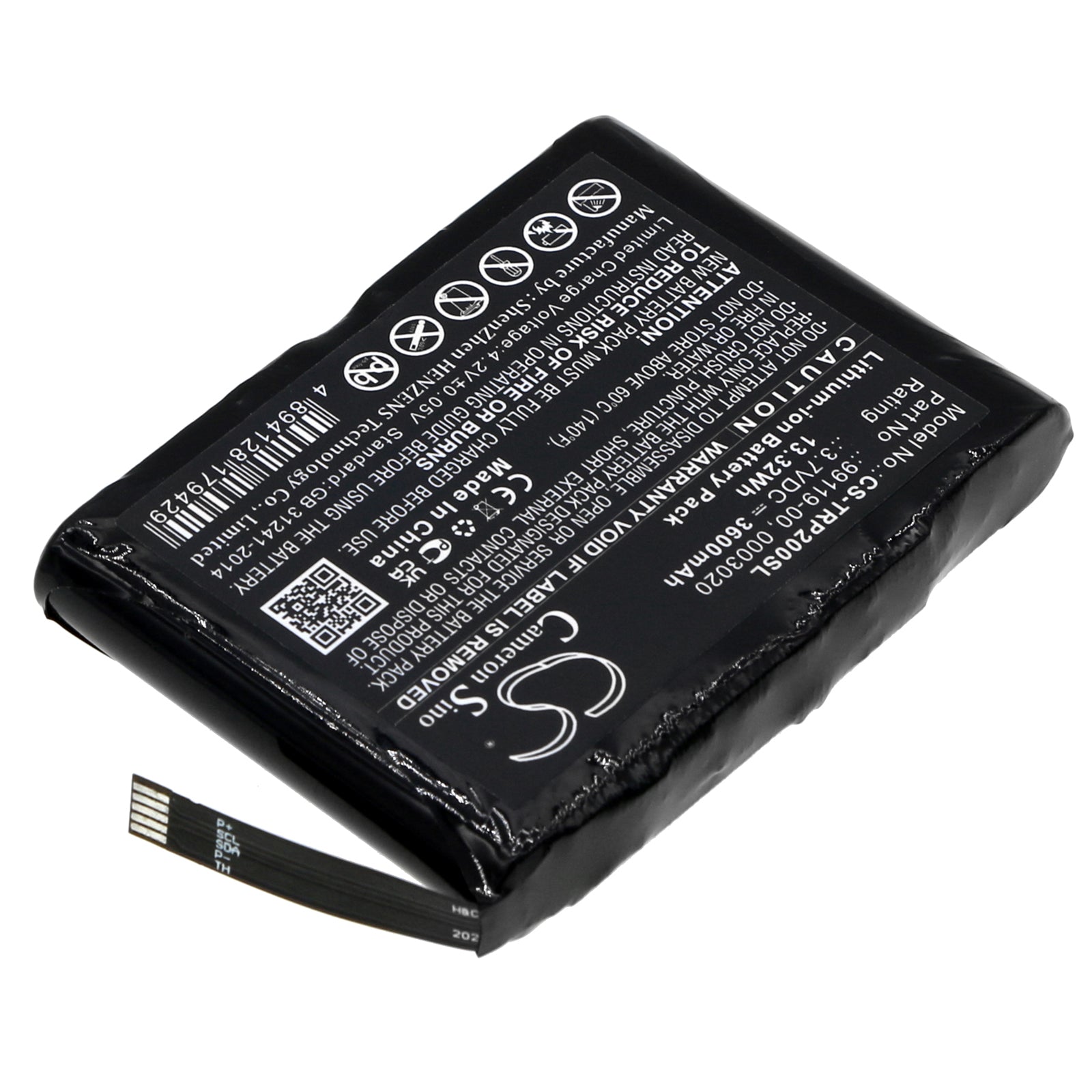 Li-ion, Equipment, Survey, Test Battery fits Trimble Pg200, R1, 3.7V, 3600mAh Equipment, Survey, Test Cameron Sino Technology Limited