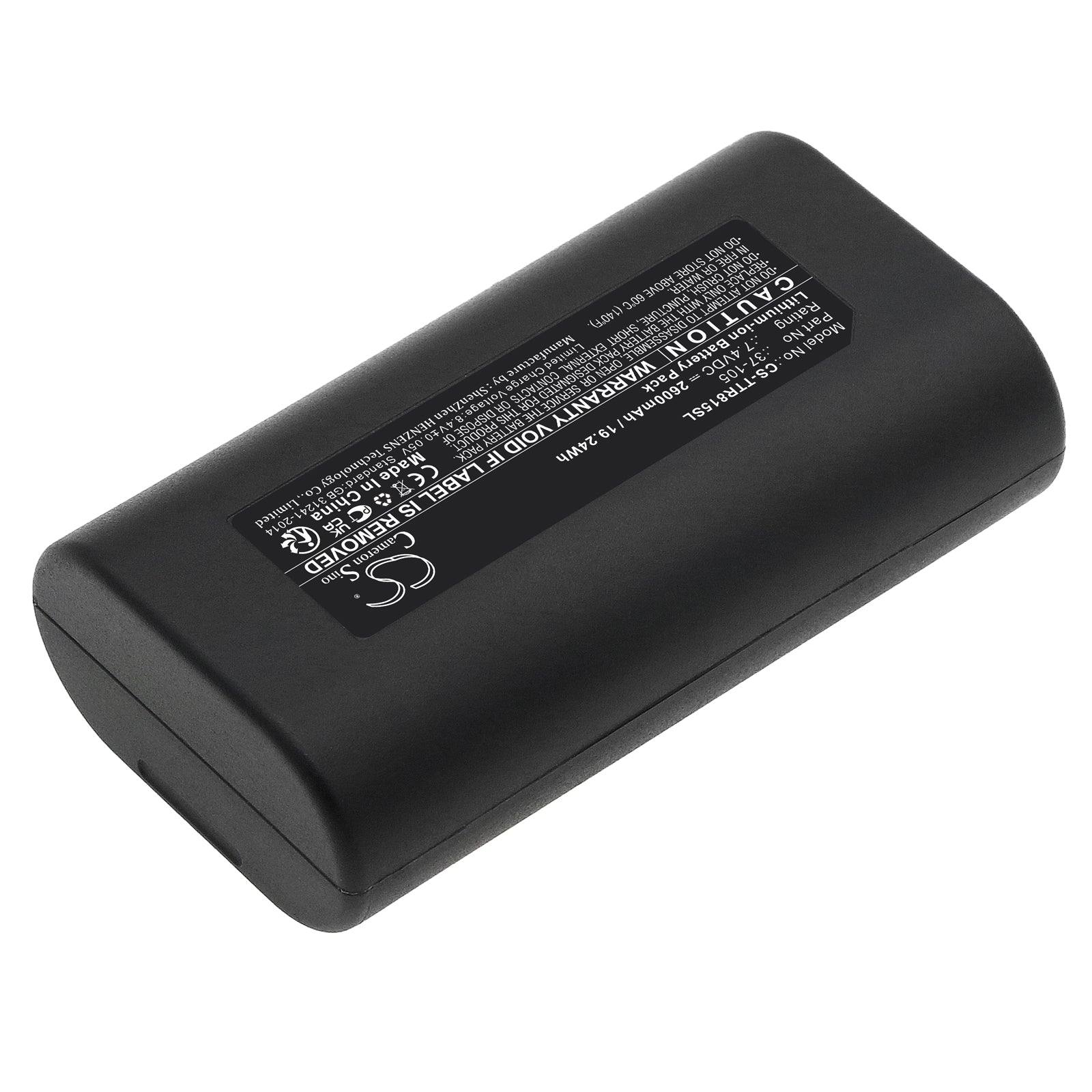 Li-ion, Equipment, Survey, Test Battery fits Triplett 8150, Camview Ip Pro 5” Camera Teste, 7.4V, 2600mAh Equipment, Survey, Test Cameron Sino Technology Limited