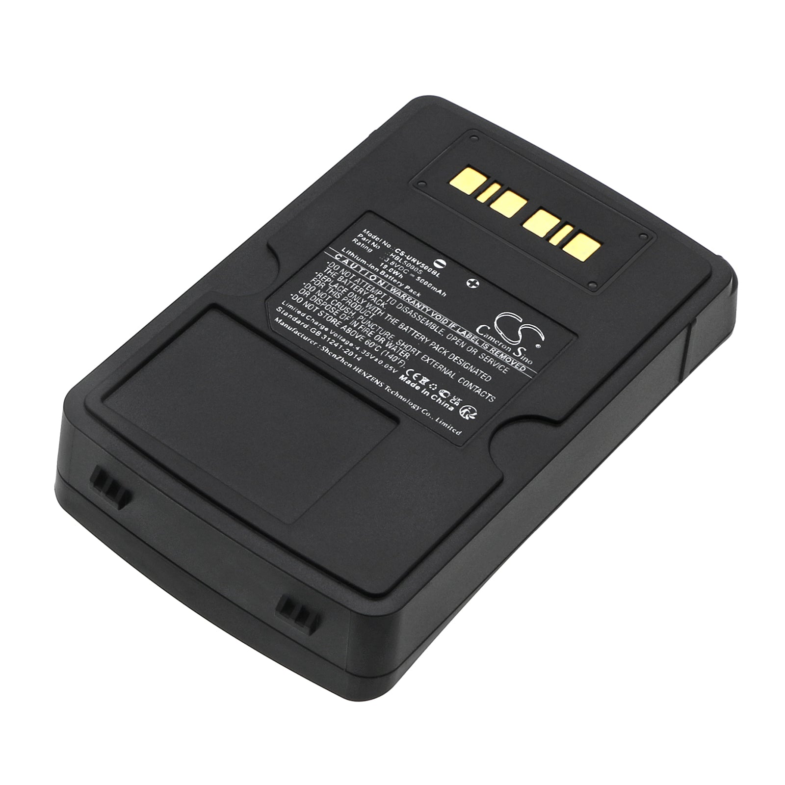 Li-ion, Barcode Scanner Battery fits Urovo V5000s, 3.8V, 5000mAh Barcode Scanner Cameron Sino Technology Limited