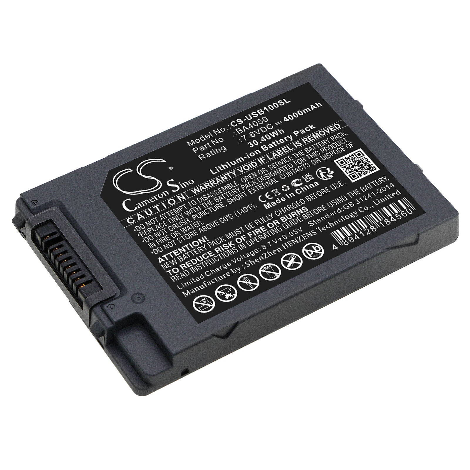 Li-ion, Equipment, Survey, Test Battery fits Unistrong Lz-wb10hc, Uc-b12, 7.6V, 4000mAh Equipment, Survey, Test Cameron Sino Technology Limited