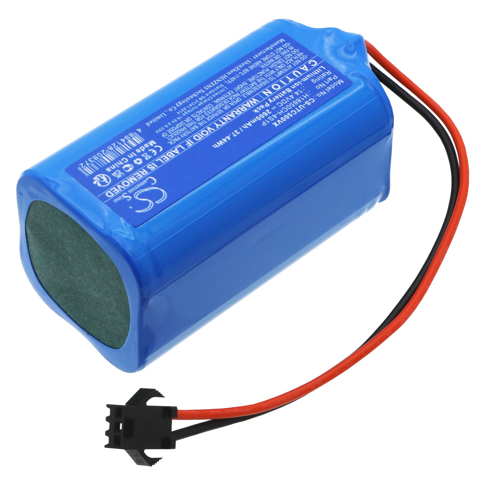 Li-ion, Vacuum Battery fits Ultenic D5s, D5s Pro, 14.4V, 2600mAh Vacuum Cameron Sino Technology Limited