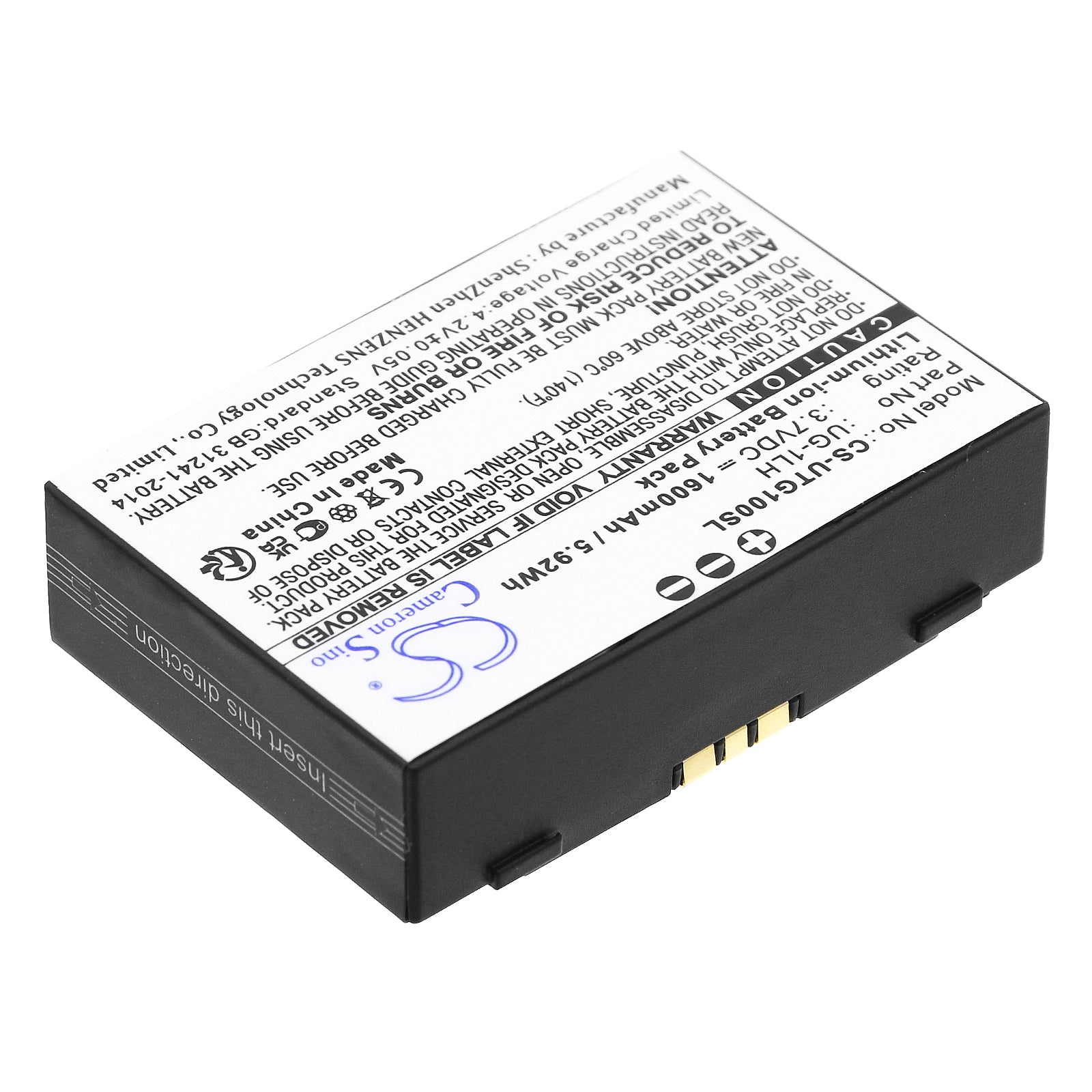 Li-ion, Equipment, Survey, Test Battery fits Unistrong G1, G110, 3.7V, 1600mAh Equipment, Survey, Test Cameron Sino Technology Limited