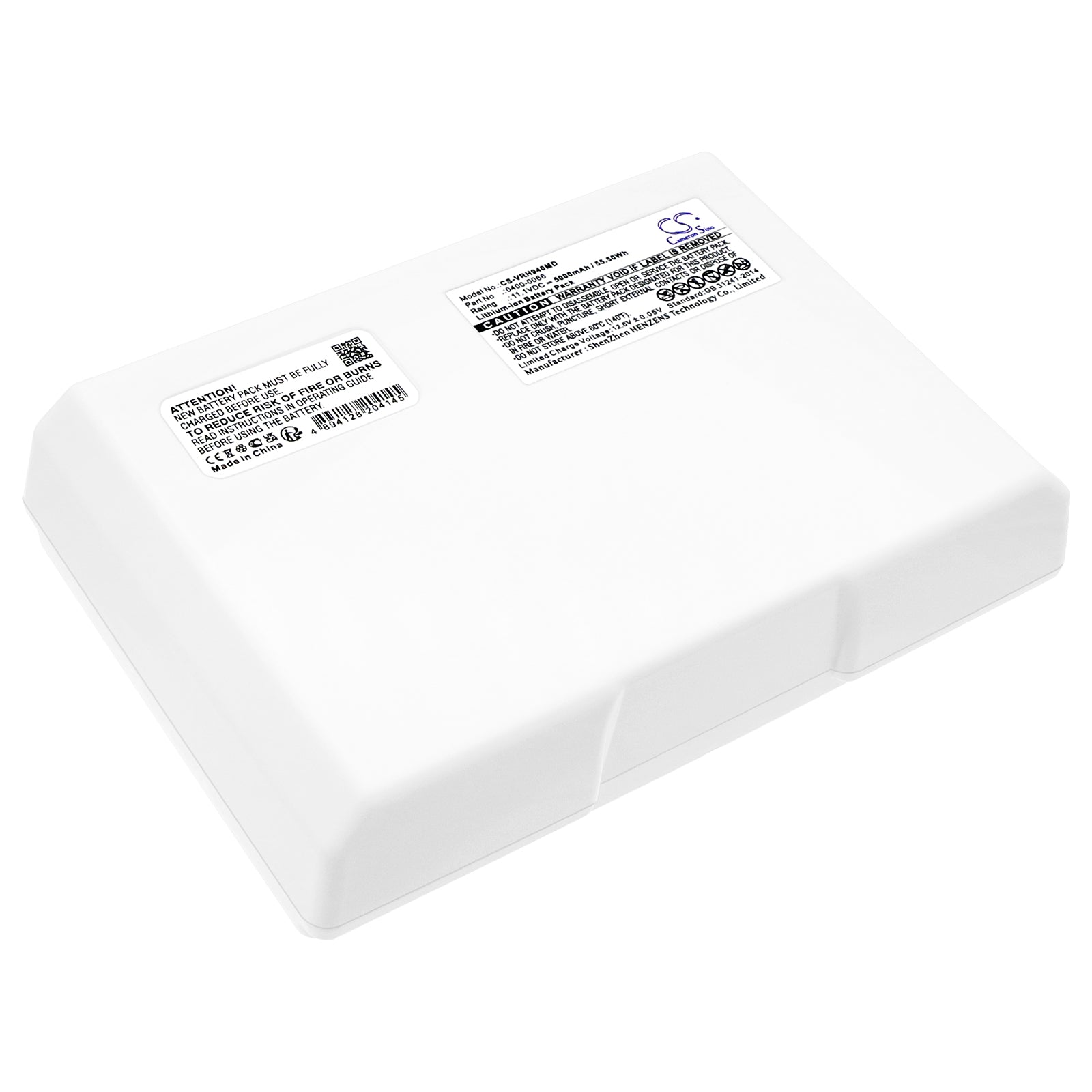 Li-ion, Medical Battery fits Verathon 9400 Bladderscan, Bvi 9400, 11.1V, 5000mAh Medical Cameron Sino Technology Limited