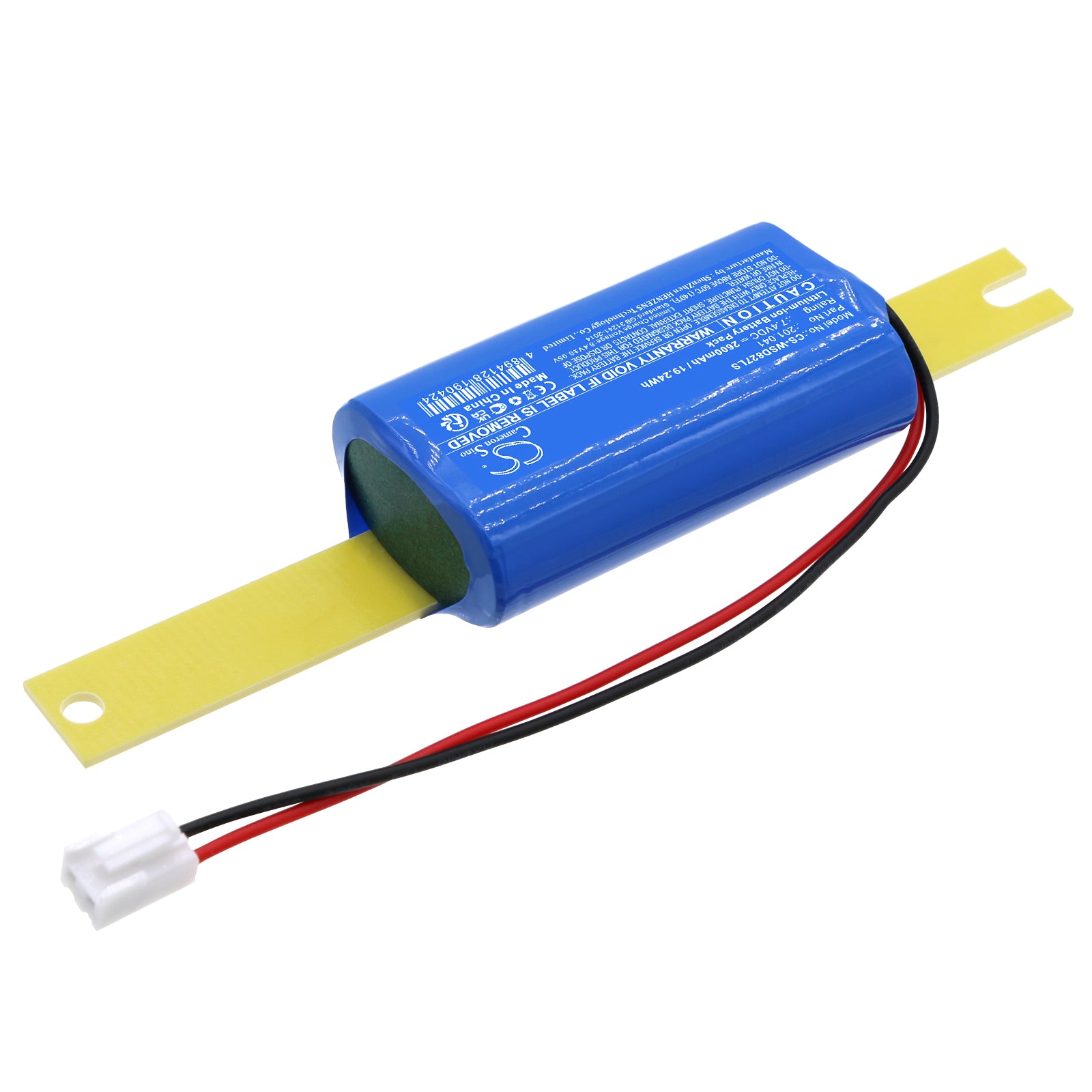 Li-ion, Emergency Lighting Battery fits Wsd Wsd-ems8w27-xx, 7.4V, 2600mAh Emergency Lighting Cameron Sino Technology Limited