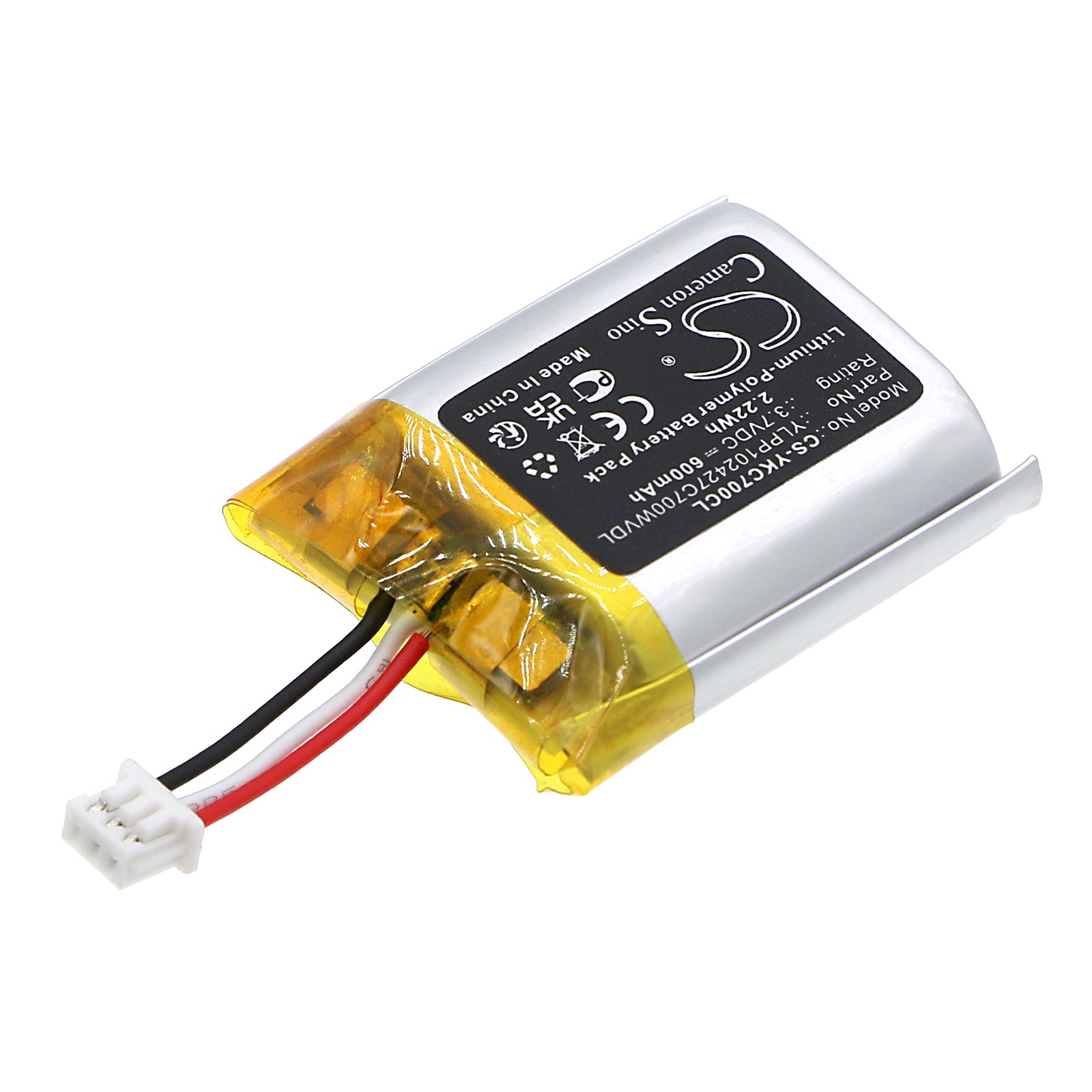 Li-Polymer, Communication & Conferencing Battery fits Yealink Cp700, 3.7V, 600mAh Communication & Conferencing Cameron Sino Technology Limited