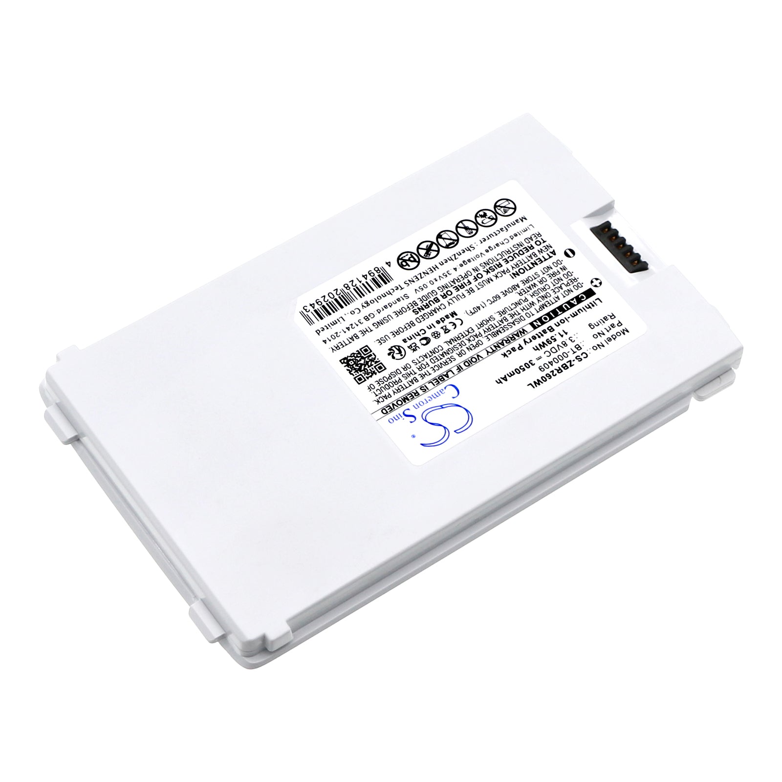 Li-ion, Barcode Scanner Battery fits Zebra Tc21, Tc210, 3.8V, 3050mAh Barcode Scanner Cameron Sino Technology Limited