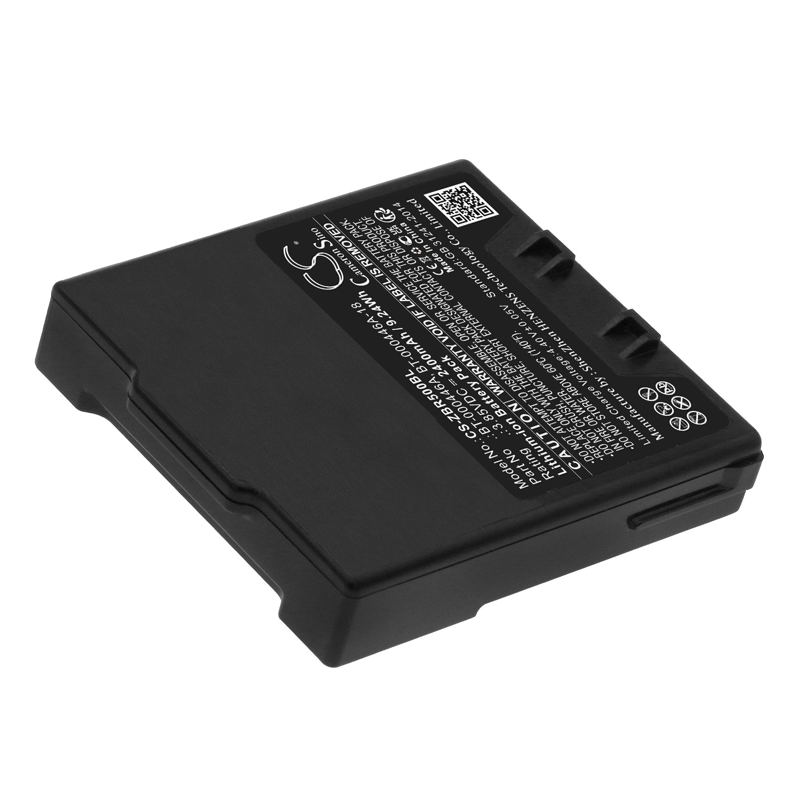 Li-ion, Barcode Scanner Battery fits Zebra Wr50, Ws50, 3.85V, 2400mAh Barcode Scanner Cameron Sino Technology Limited