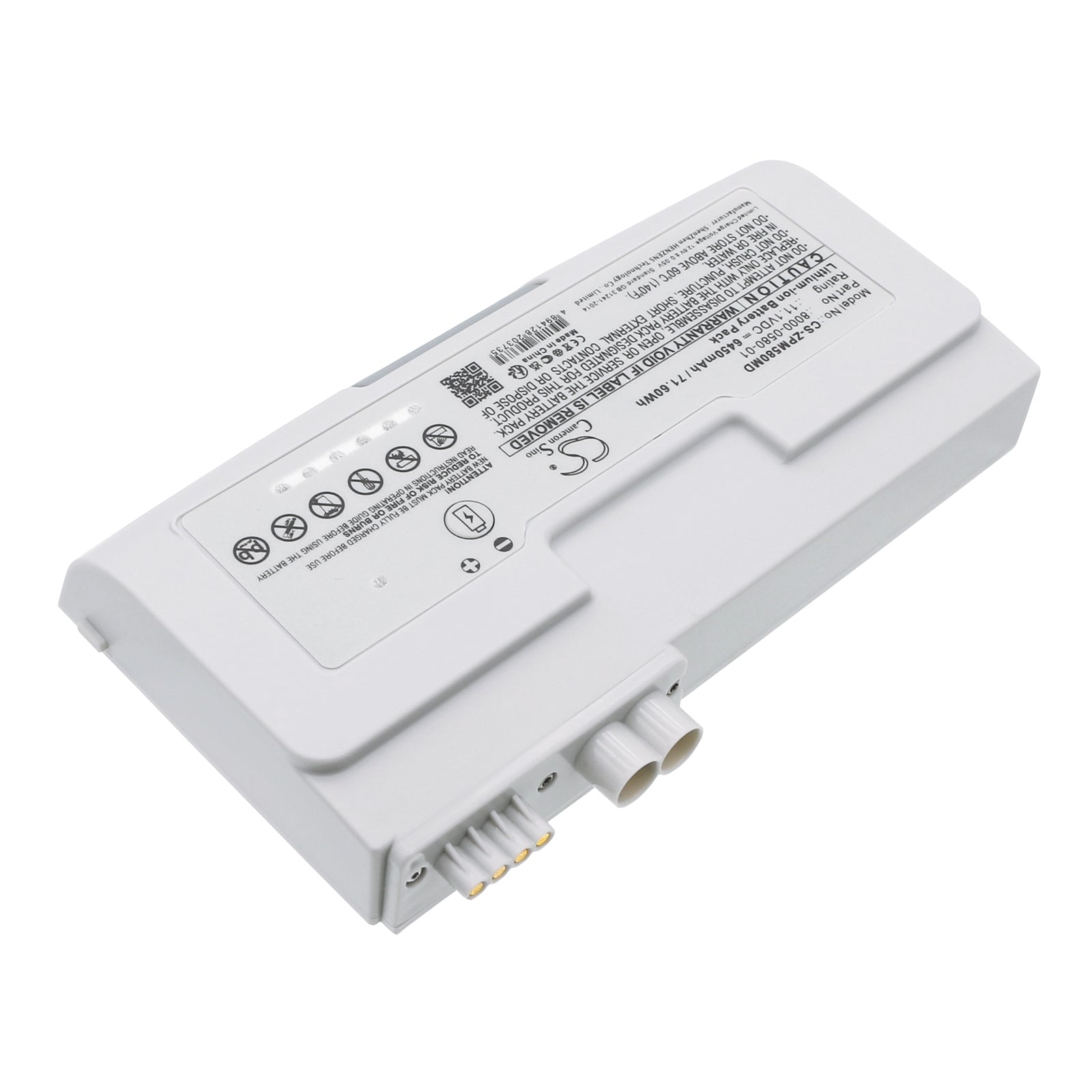 Li-ion, Medical Battery fits Zoll Propaq M, Propaq Md, 11.1V, 6450mAh Medical Cameron Sino Technology Limited