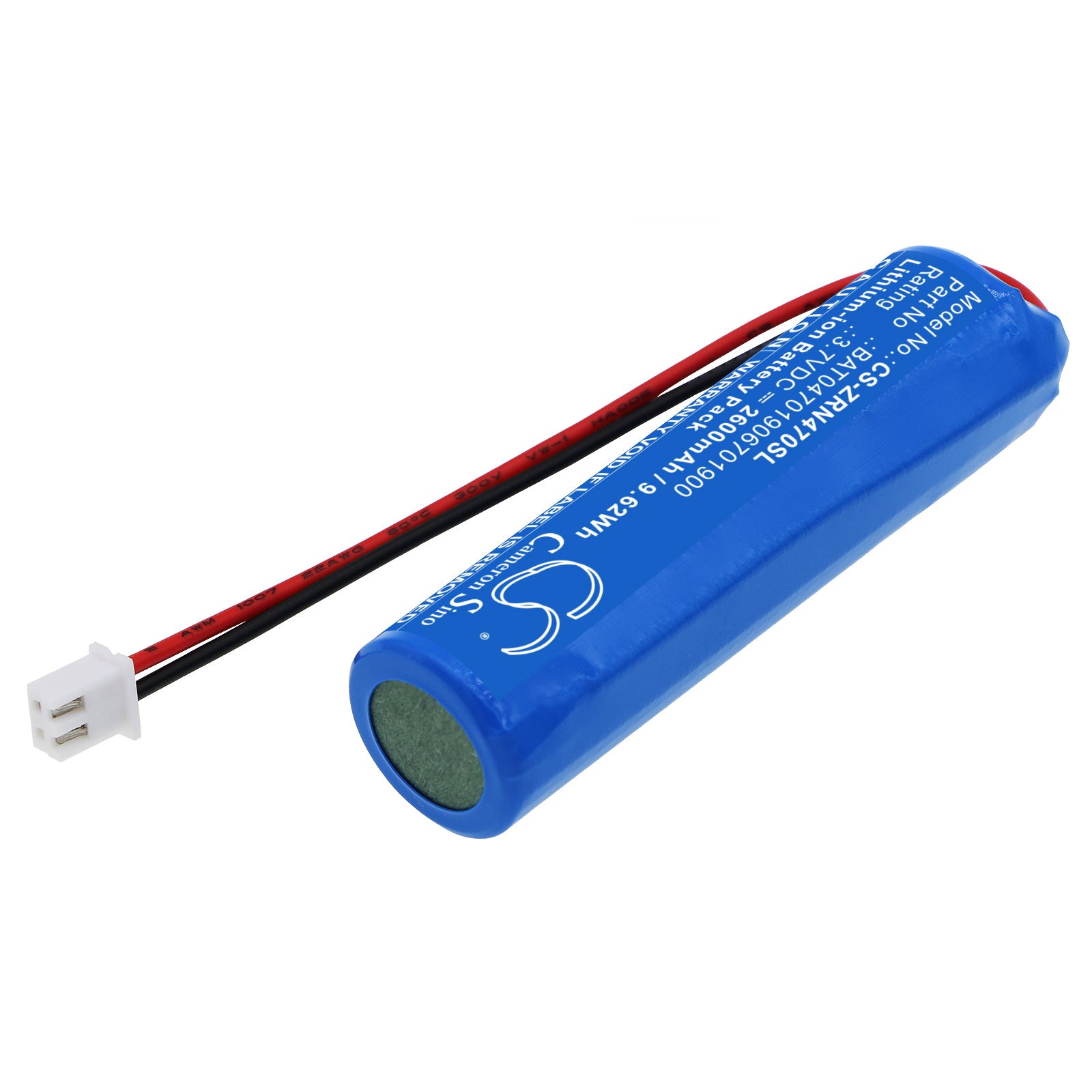 Li-ion, Portable Led Desk Lamp Battery fits Sigor Nudrop, Zafferano Home, 3.7V, 2600mAh Portable Led Desk Lamp Cameron Sino Technology Limited