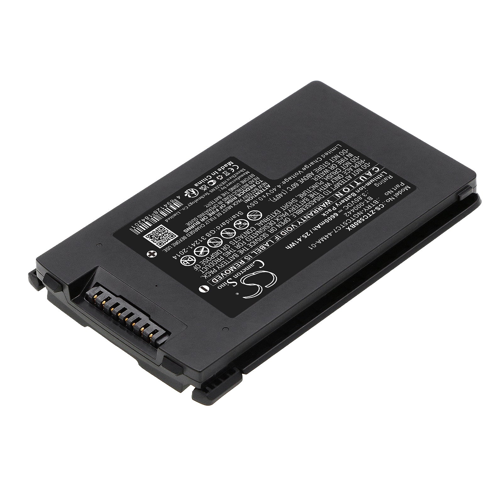 Li-ion, Barcode Scanner Battery fits Zebra Tc53, Tc5301, 3.85V, 6600mAh Barcode Scanner Cameron Sino Technology Limited