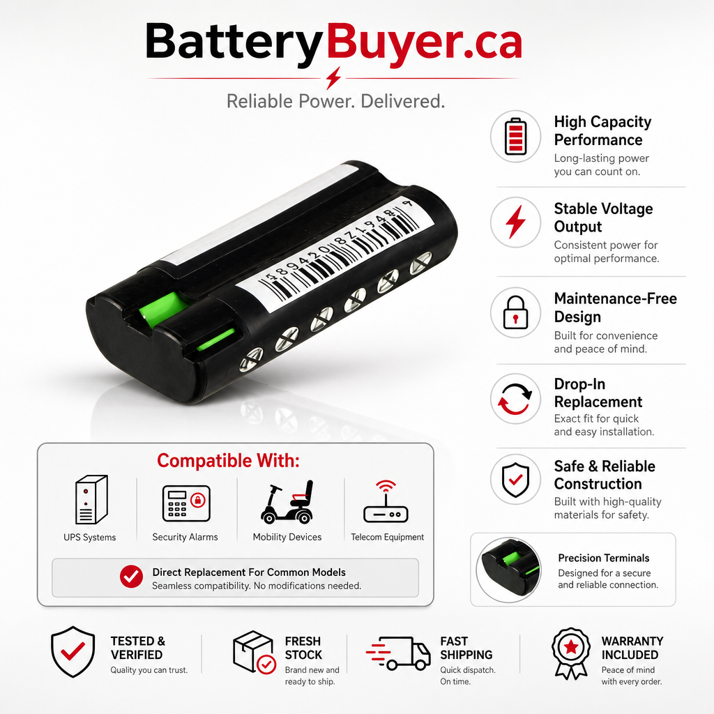 Ni-mh Battery Fits Philips, Avent Scd510, Avent Scd510/00, Avent Scd510/75 2.4v, 700mah BabyPhone Cameron Sino Technology Limited