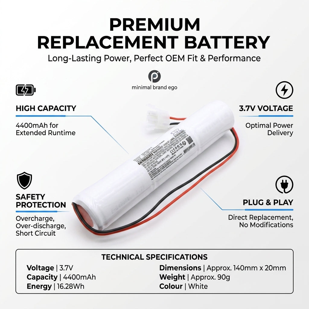 Emergency Lighting Battery 3.6V 4000mAh Ni-Cd Emergency Lighting Cameron Sino Technology Limited