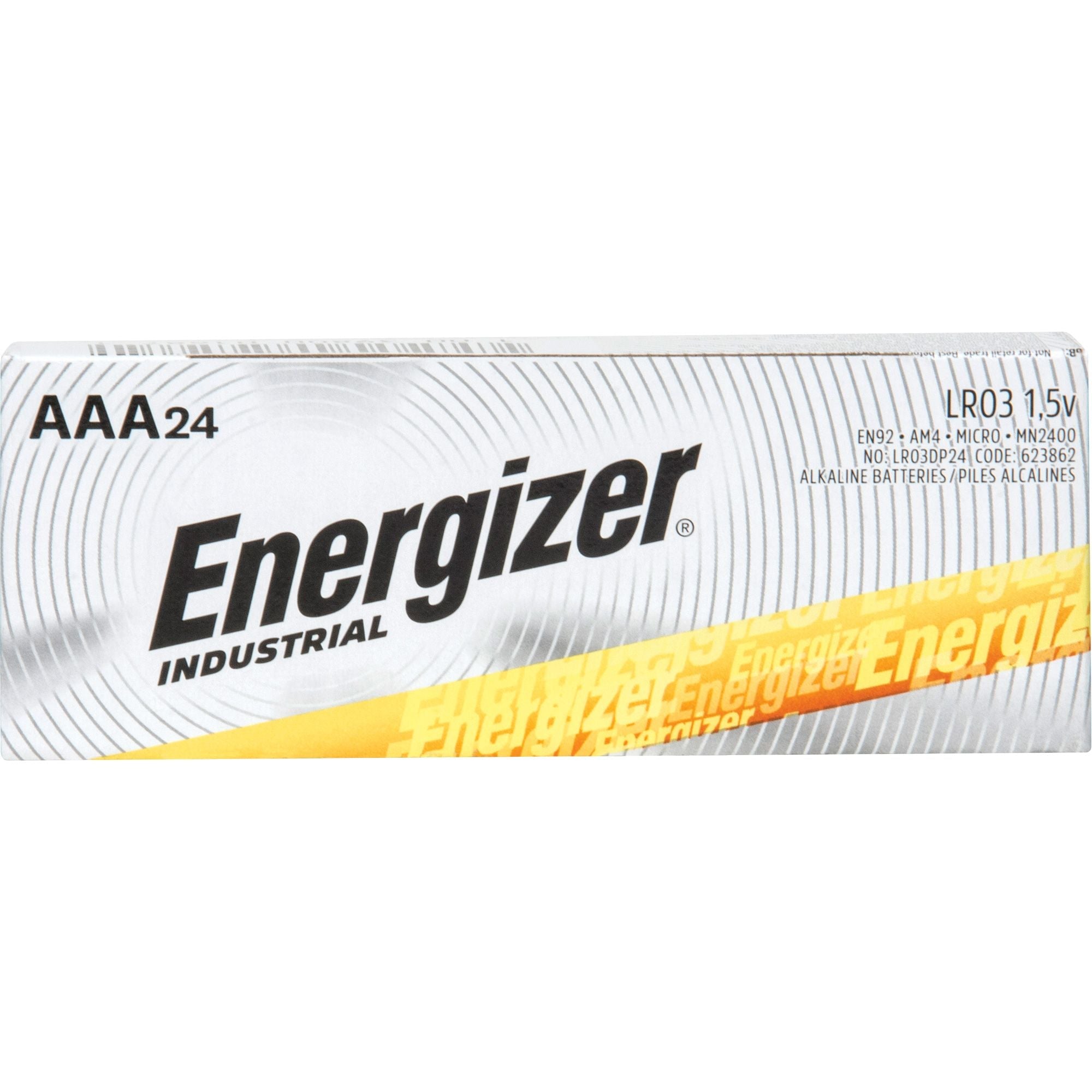 AAA EN92 Energizer Industrial Alkaline - Pkg Qty 24 Energizer & Duracell Cameron Sino Technology Limited