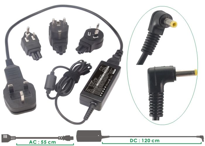 AC to DC Battery Charger fits Compaq, 700ed, 700ef, 700ei Computer Cameron Sino Technology Limited