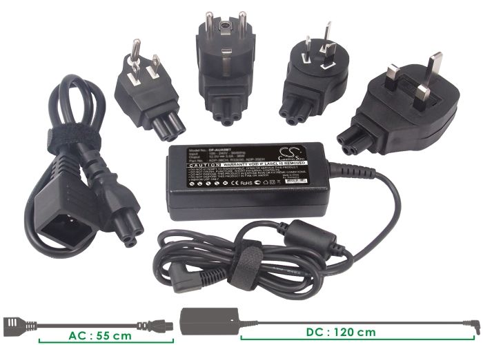 AC to DC Battery Charger fits Hp, Fn819av, Fq729aar, Fq729av Computer Cameron Sino Technology Limited