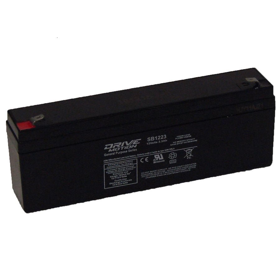 AGM Battery fits 12V-2.3 Ah Sealed Lead Acid Batteries Drivemotion