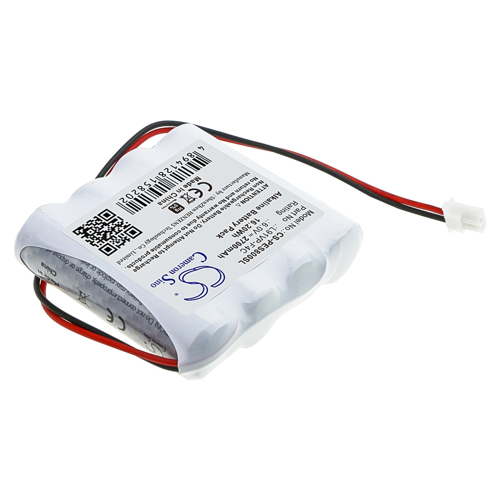 Alkaline Battery fits Gp, Gprhorw01018, Purell, L91vp-f4c, Alkaline Battery, Non-rechargeable 6.0V, 2700mAh Personal Care Cameron Sino Technology Limited