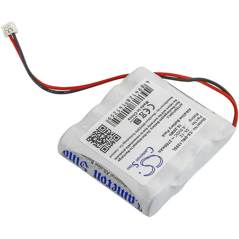 Alkaline Battery fits Hd Supply, 884952, Interstate, Dry0201 6.0V, 2700mAh Door Lock Cameron Sino Technology Limited