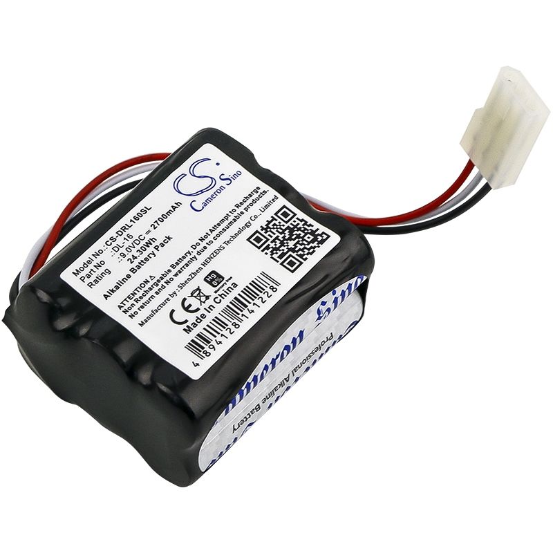 Alkaline Battery fits Kaba Ilco, 700, Bl09, Il22 9.0V, 2700mAh Door Lock Cameron Sino Technology Limited
