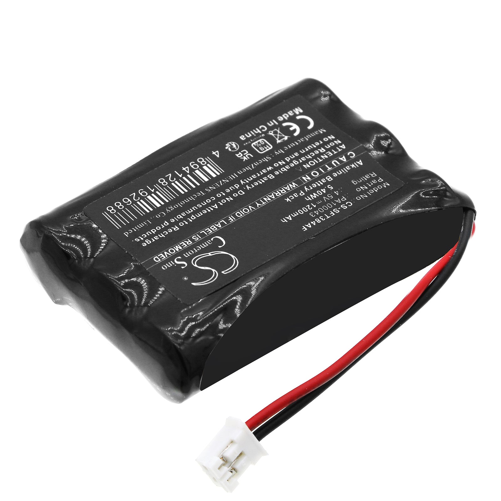 Alkaline, Door Lock Battery fits Safe-o-tronic Ds, Ds-t, 4.5V, 1200mAh Door Lock Cameron Sino Technology Limited