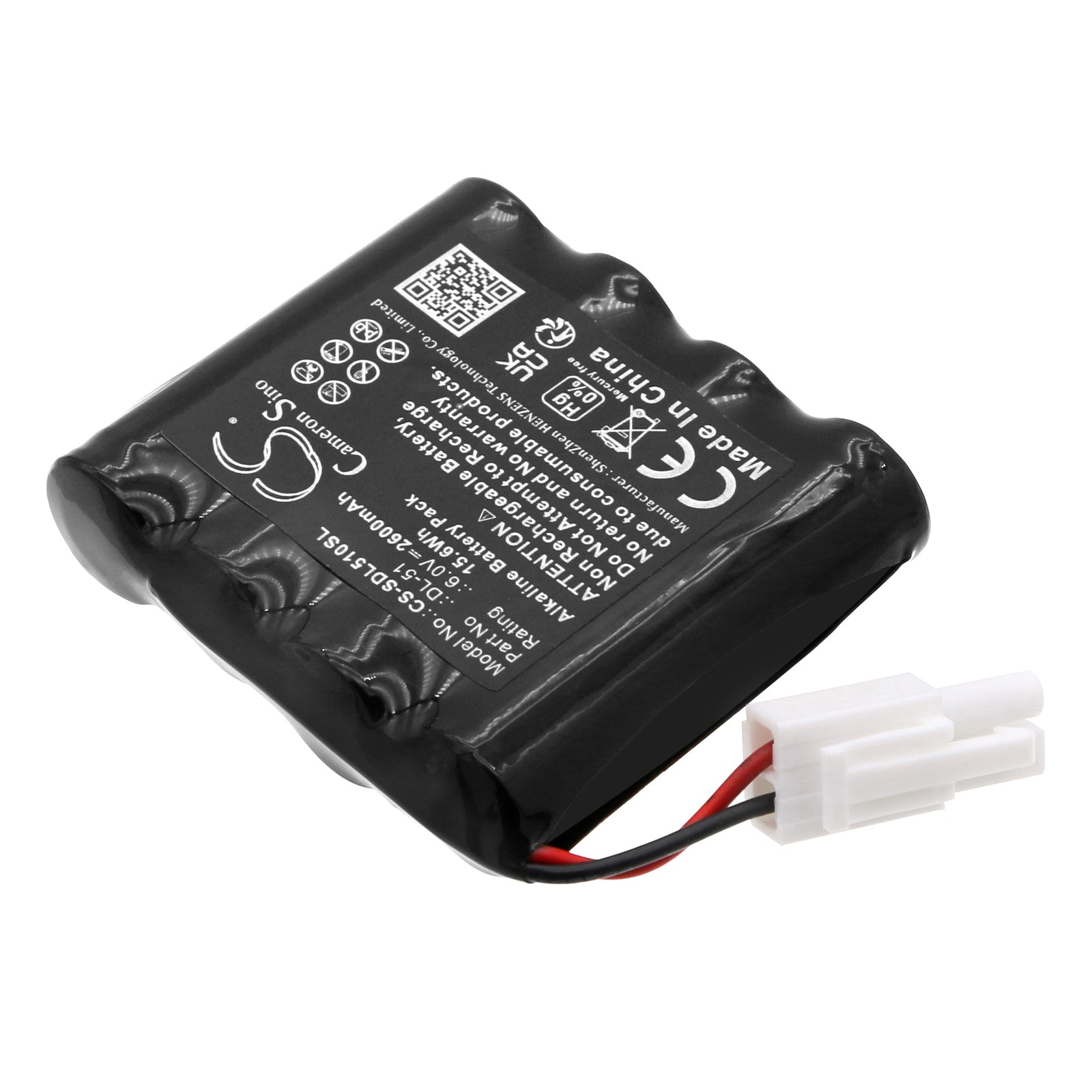 Alkaline, Door Lock Battery fits Sag Megalock, Safe-o-pin, 6.0V, 2600mAh Door Lock Cameron Sino Technology Limited