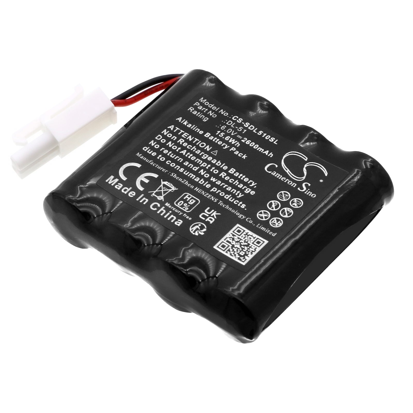 Alkaline, Door Lock Battery fits Sag Megalock, Safe-o-pin, 6.0V, 2600mAh Door Lock Cameron Sino Technology Limited